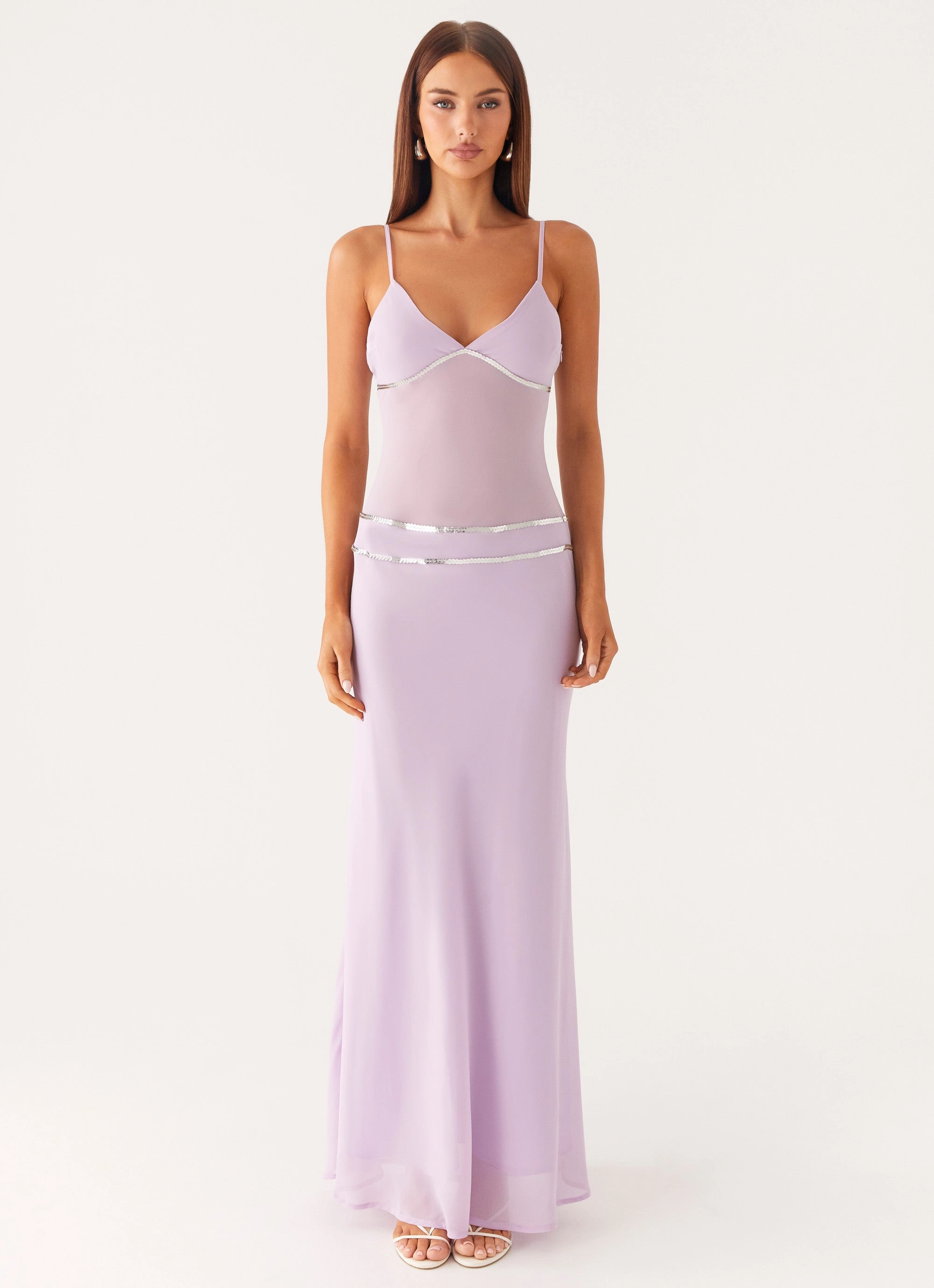 Sweet On You Maxi Dress - Lavender Comfortable Cut