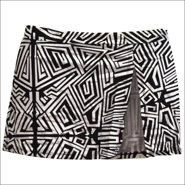 Swimbay Women’s Plus Size One Piece Swimsuit with Skirt Wrap 14W-18W