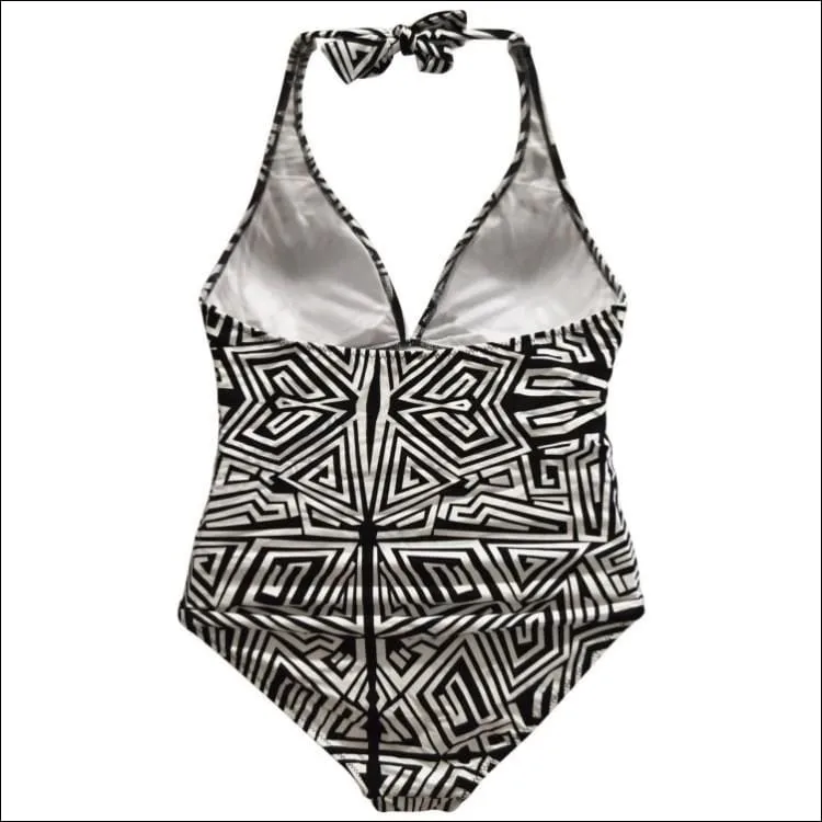 Swimbay Women’s Plus Size One Piece Swimsuit with Skirt Wrap 14W-18W
