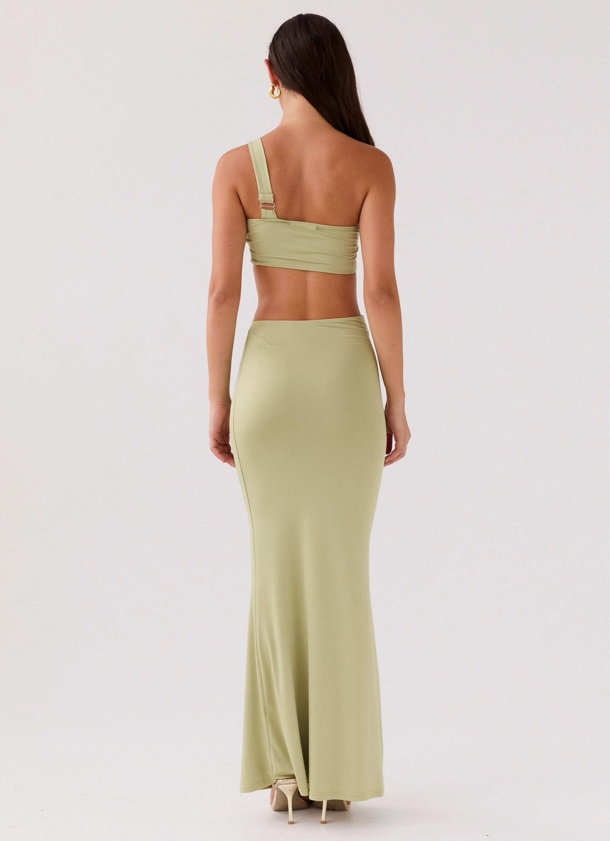 Sycamore Twist Maxi Dress - Fern Trend Smart Refined Line