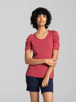 T-shirt Stefani / Framboise