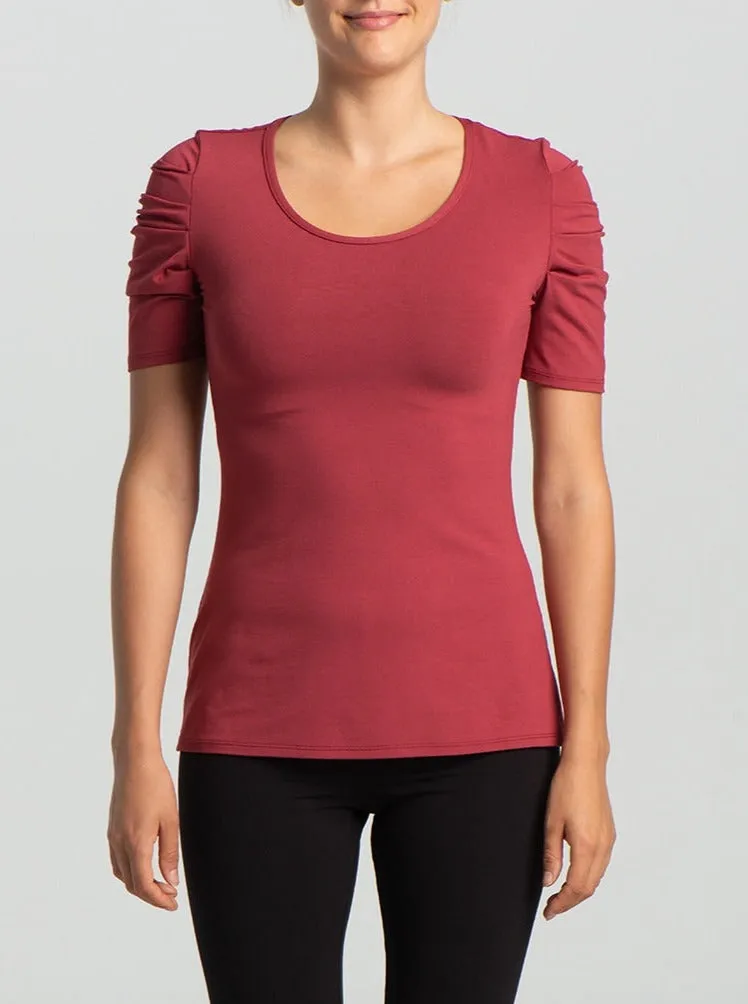 T-shirt Stefani / Framboise