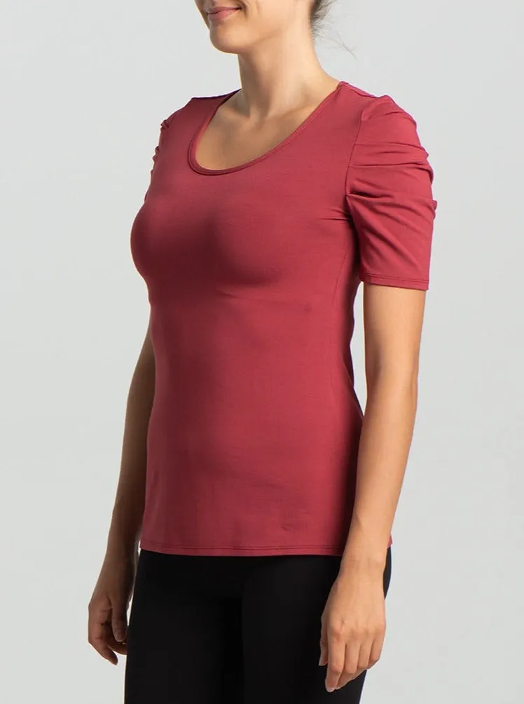 T-shirt Stefani / Framboise