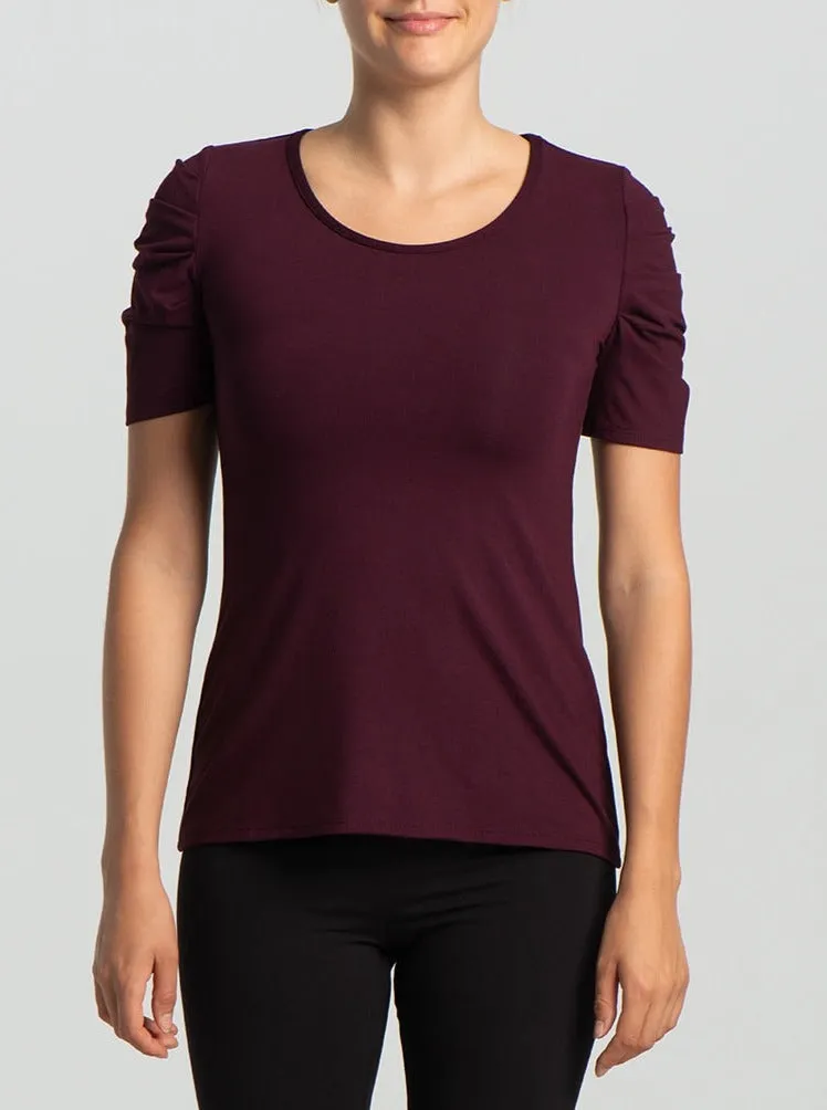 T-shirt Stefani / Framboise