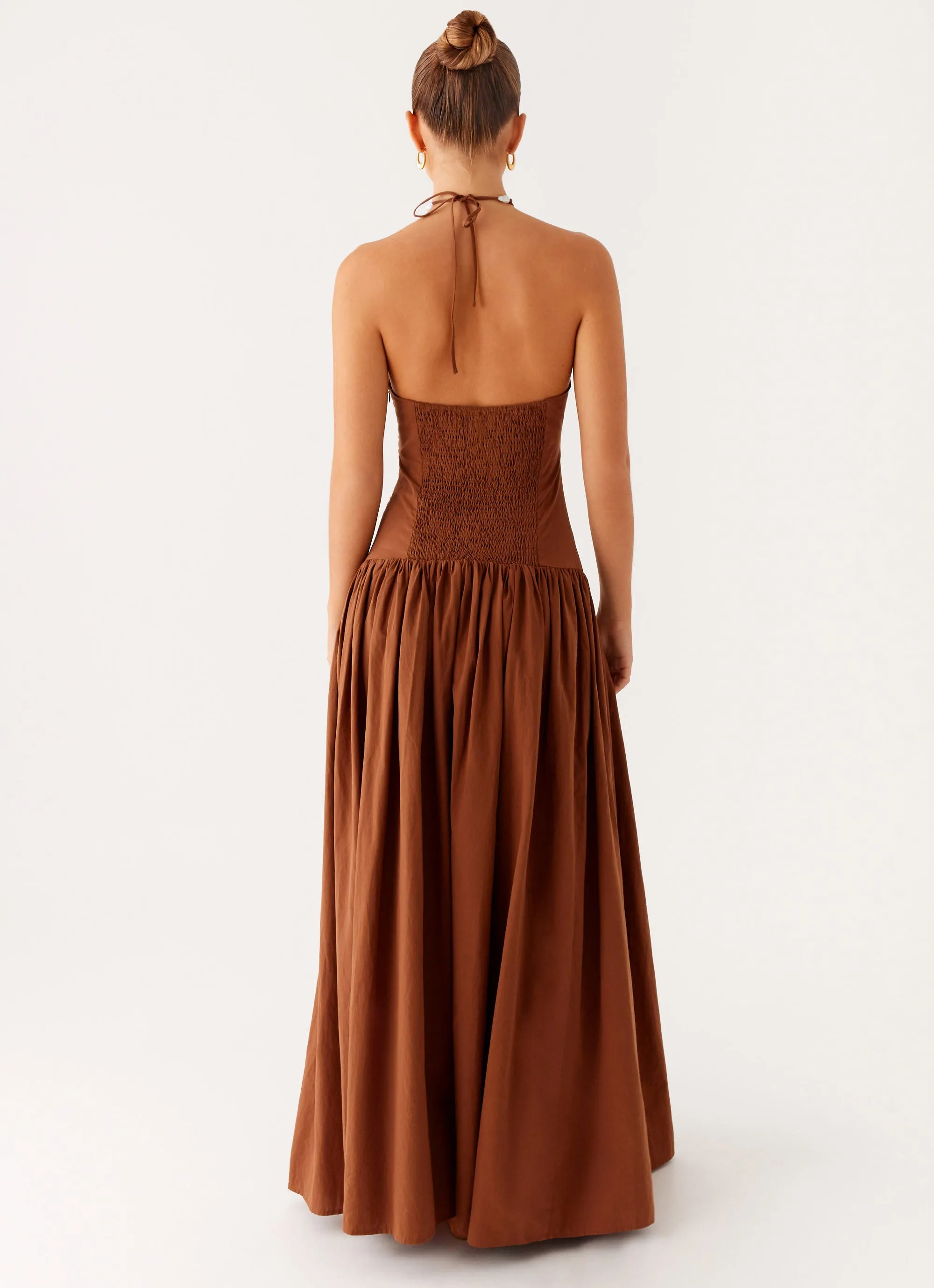 Beach Ready Paltrow Maxi Dress - Chocolate