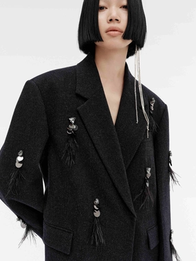 Tailored Wool Blazer Tailored Wool Blazer