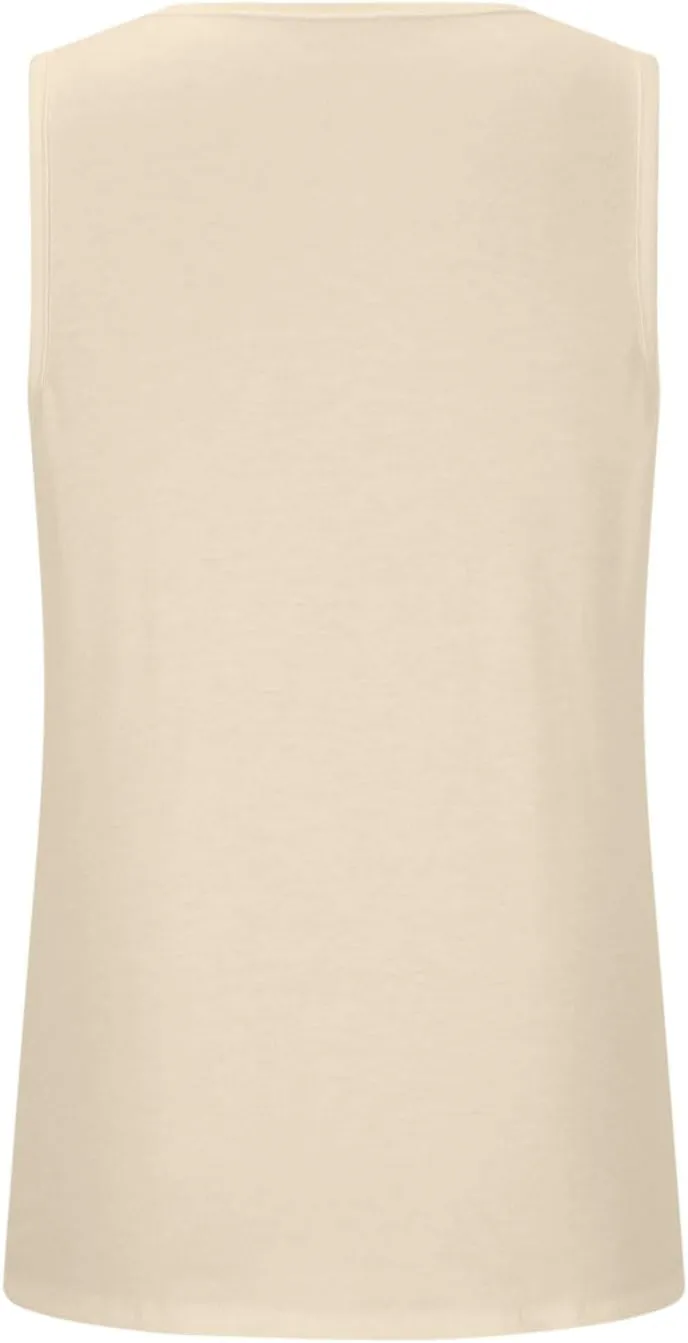 Tank Tops for Women 2025 Plus Size Summer Tops Trendy Sleeveless Scoop Neck Pleated Casual Loose Fit T Shirts