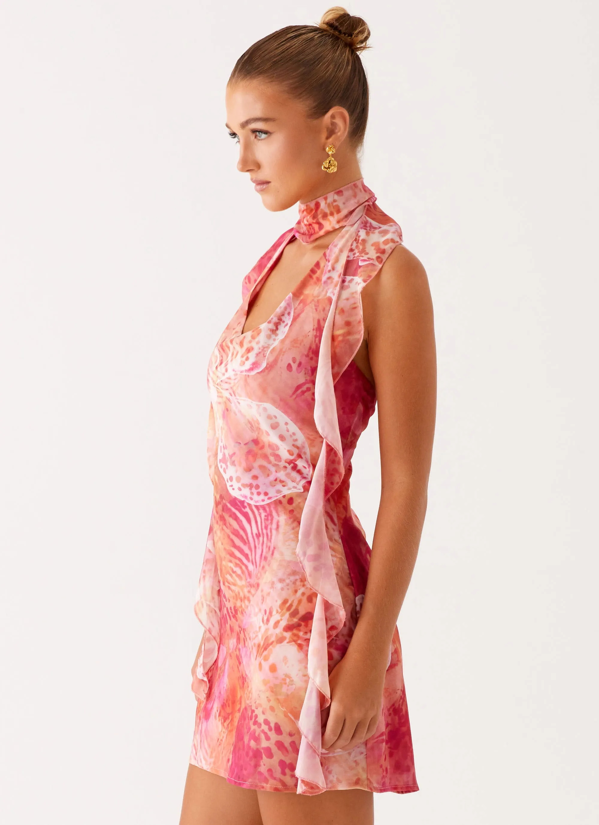 Tanner Mini Dress - Flamingo Fling Spring Break