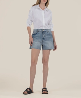 Taylor High Rise Short - Freedom AdvancedSweatManagement Taylor High Rise Short - Freedom Non Irritating Seam Finish Tagless Comfort Collar