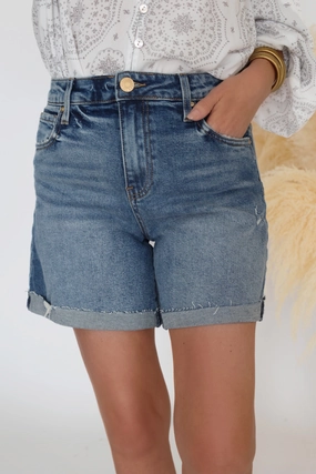 Taylor High Rise Short (FINAL SALE) Seamless Design AntiFade Treatment Eco Friendly Dye Process Taylor High Rise Short (FINAL SALE)