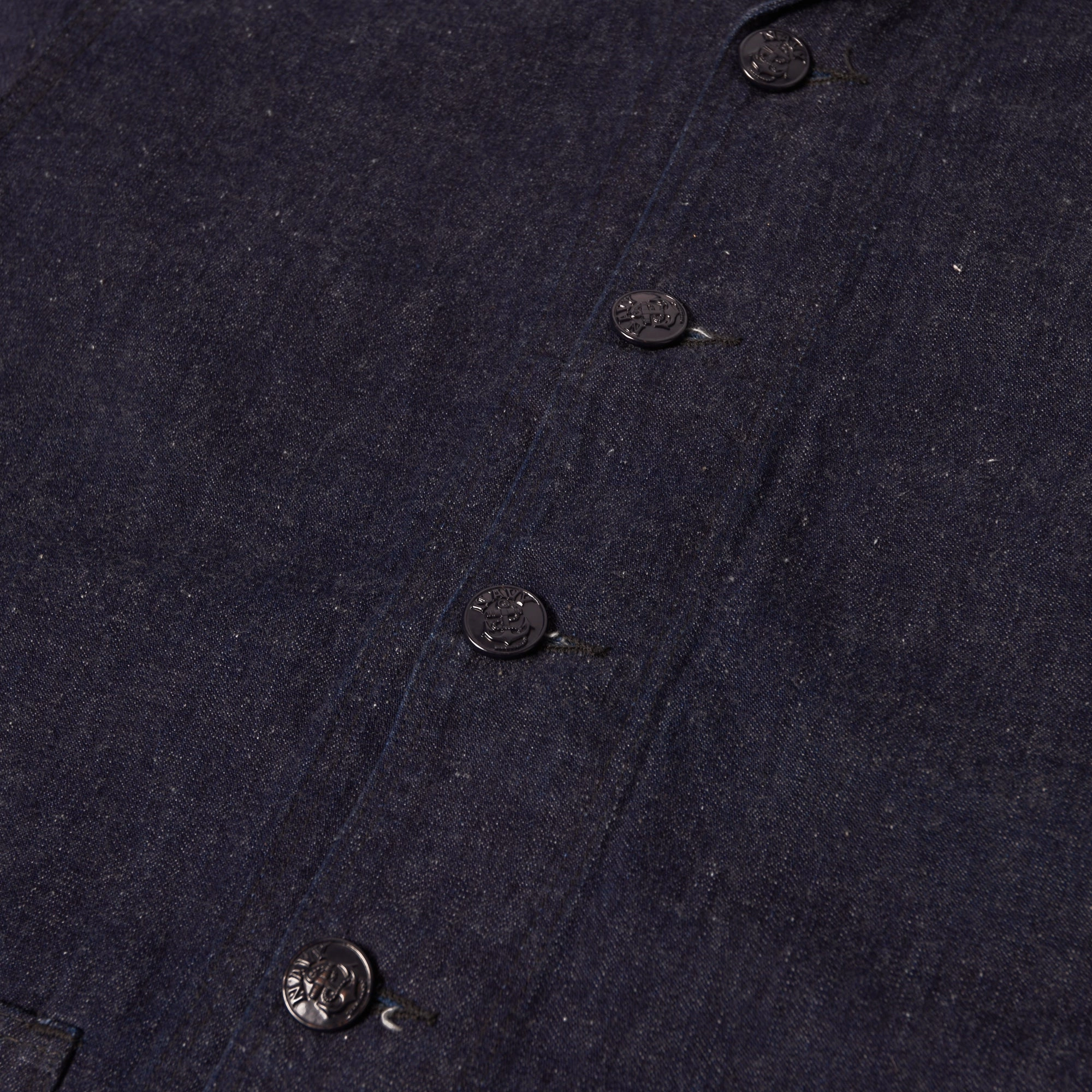 TCB U.S.N. Seaman Shawl Collar Denim Jacket