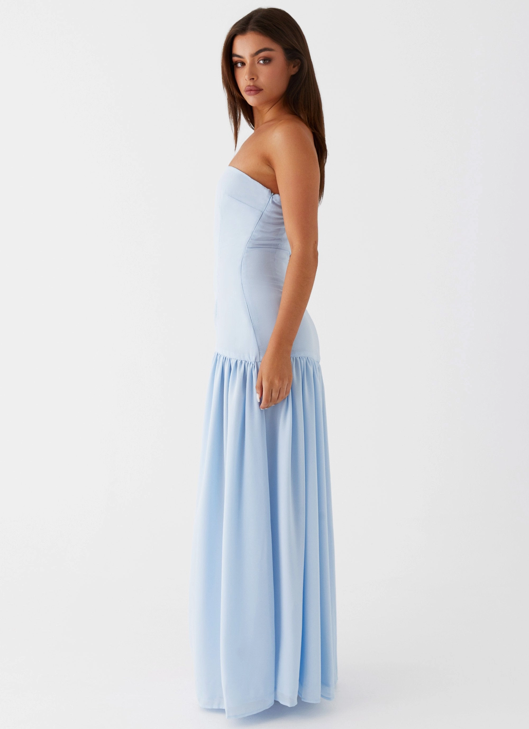 Day Magic Eden Strapless Maxi Dress - Blue