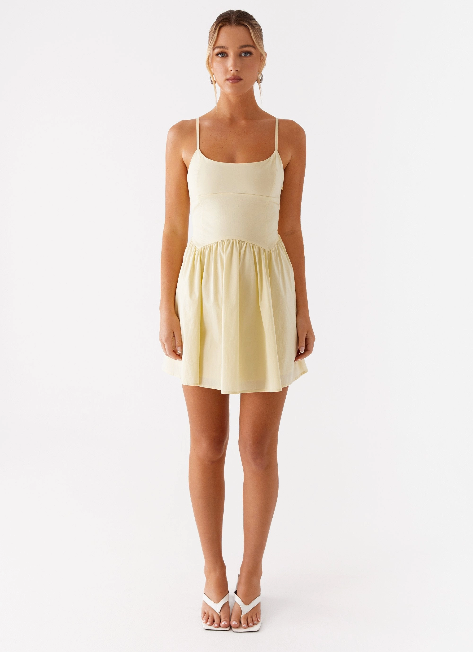 Body Safe Tesoro Mio Mini Dress - Yellow