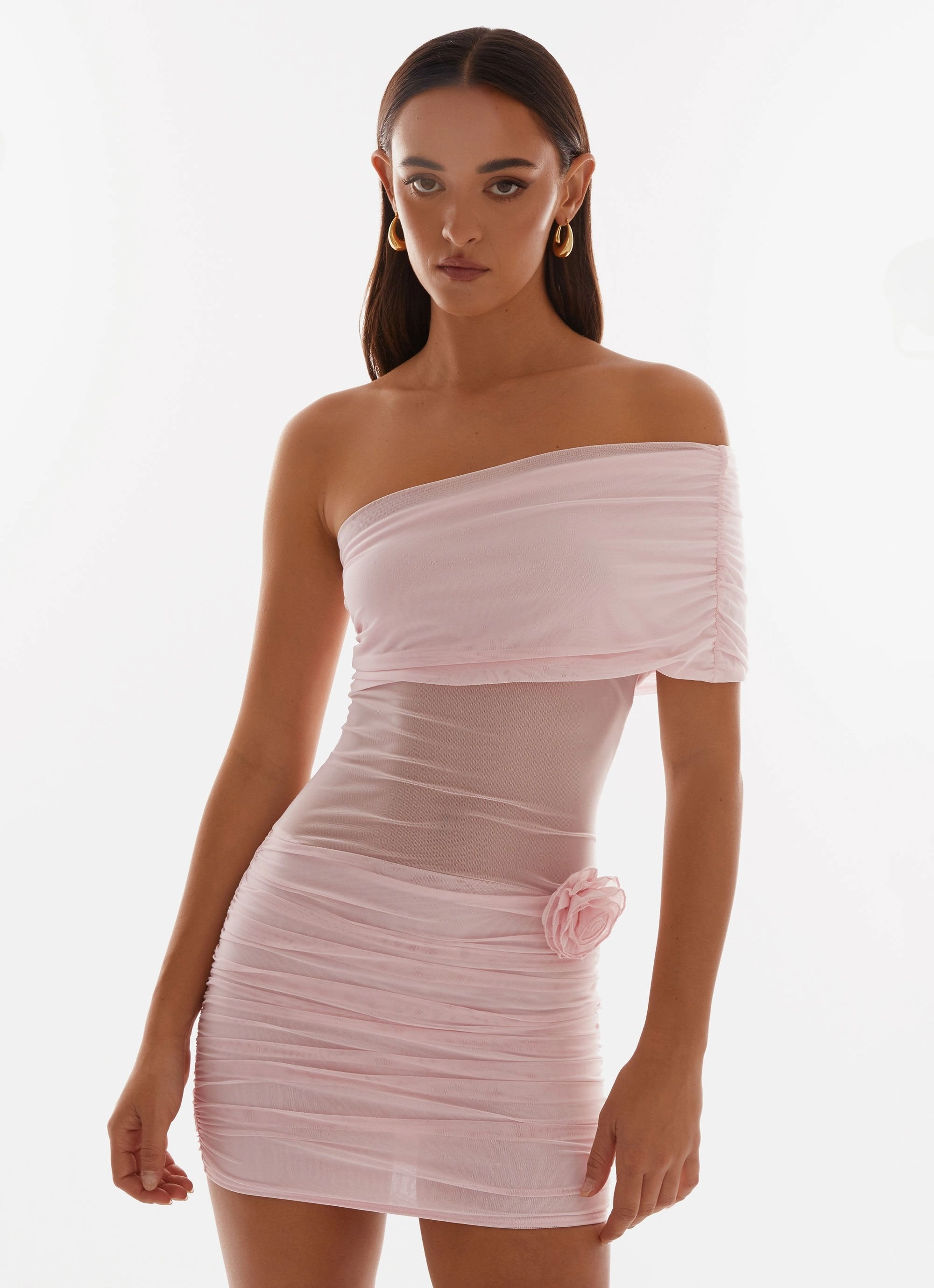 Teyana Mini Dress - Pink Versatile sundress