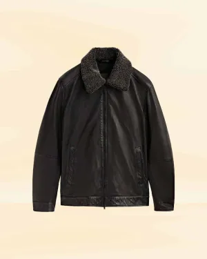 The Arctic Adventurer leather fur jacket