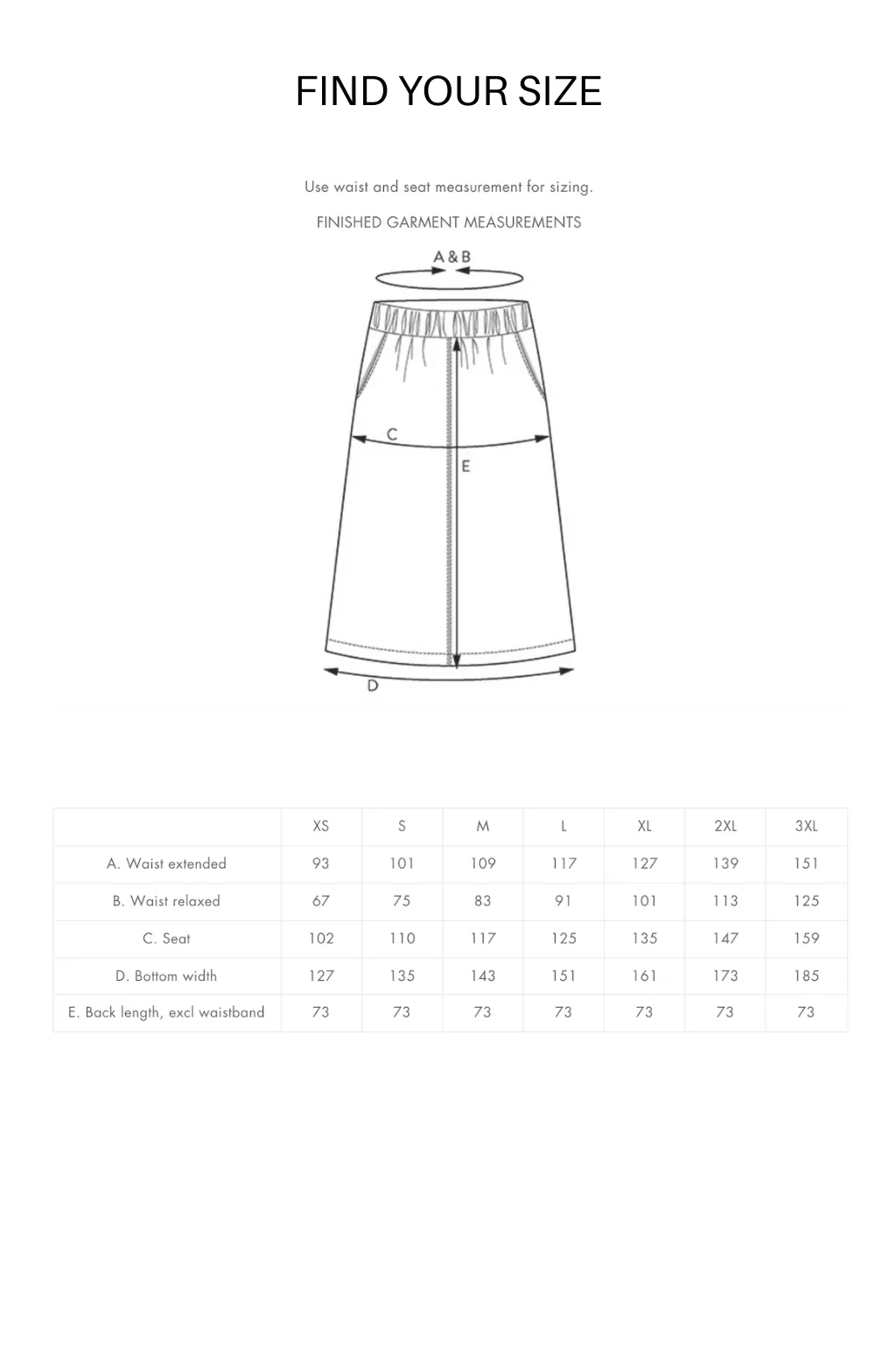 THE ASSEMBLY LINE • A-Line Midi Skirt Sewing Pattern (XL - 3XL)