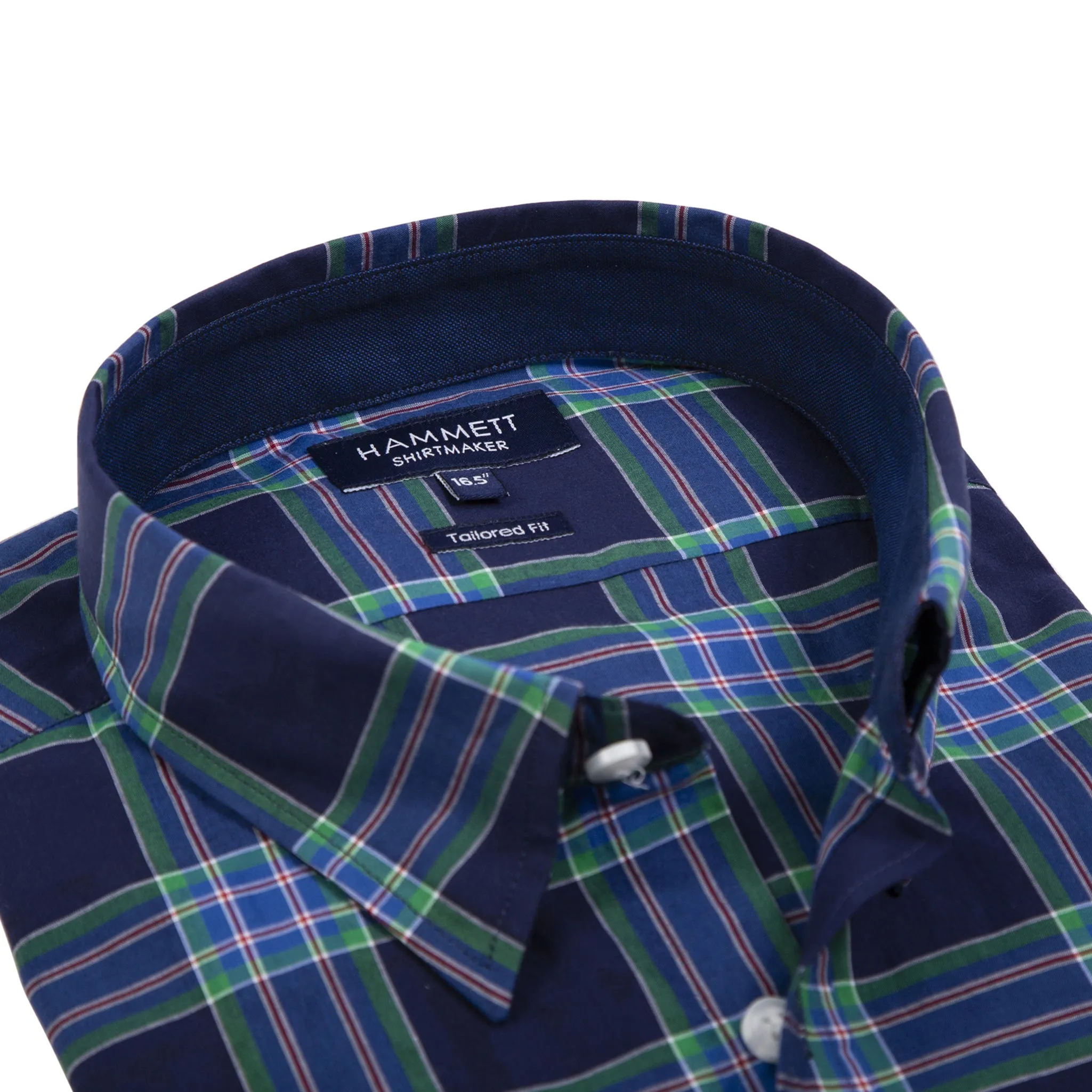 The EDINBURGH Men's Navy Check Shirt