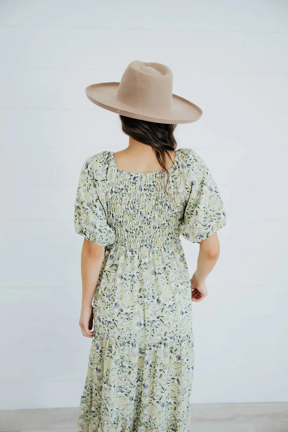 The Indy Maxi Dress in Lime Lottie-Sale