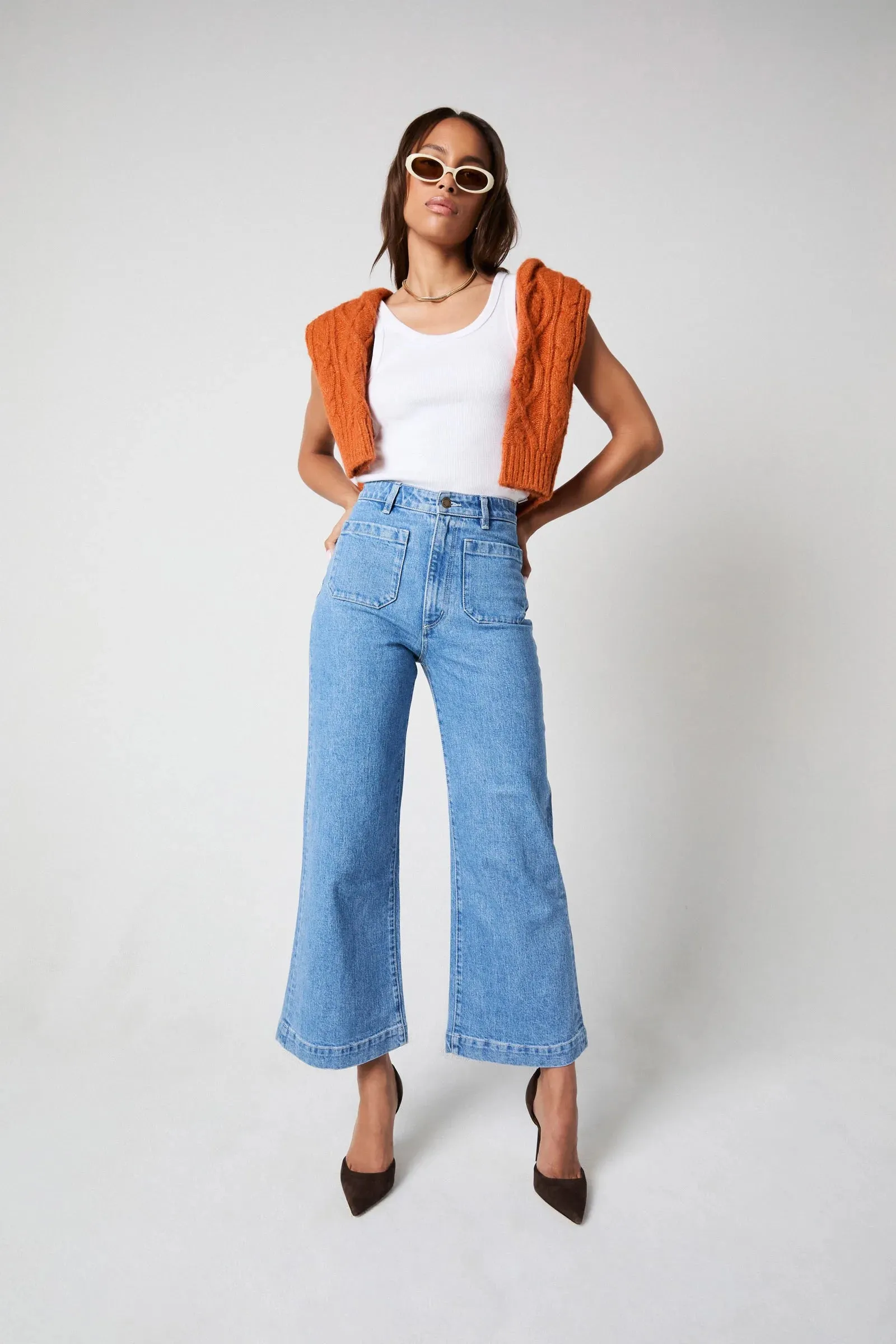 The Sailor Jean by Rolla's - Lily Blue - PLUS