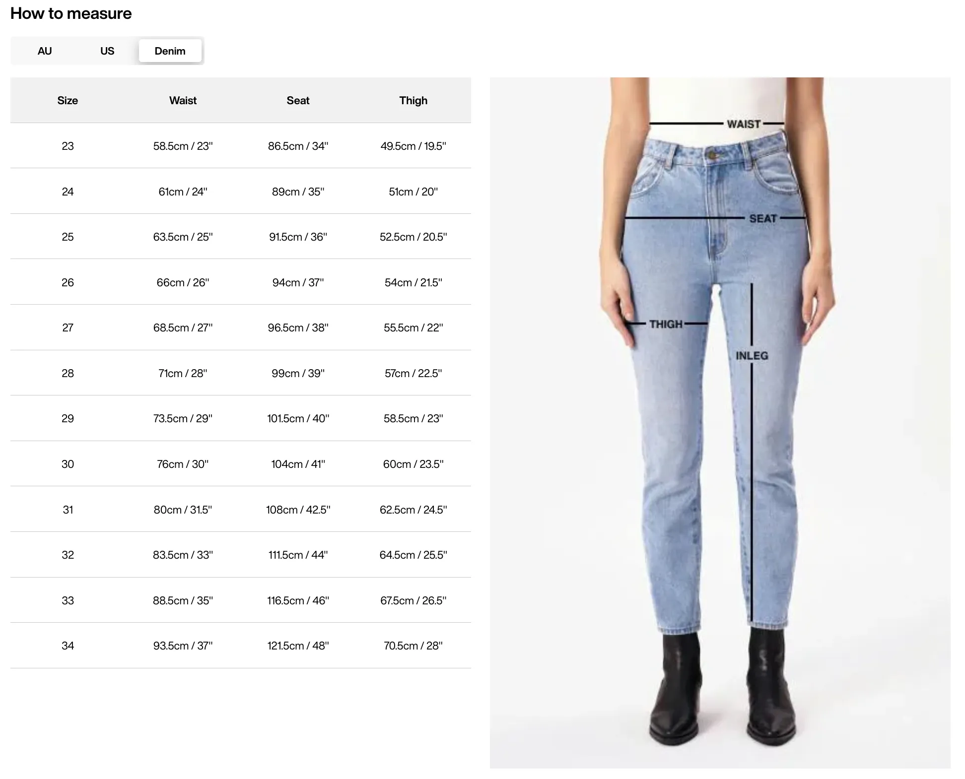 The Sailor Jean by Rolla's - Lily Blue - PLUS