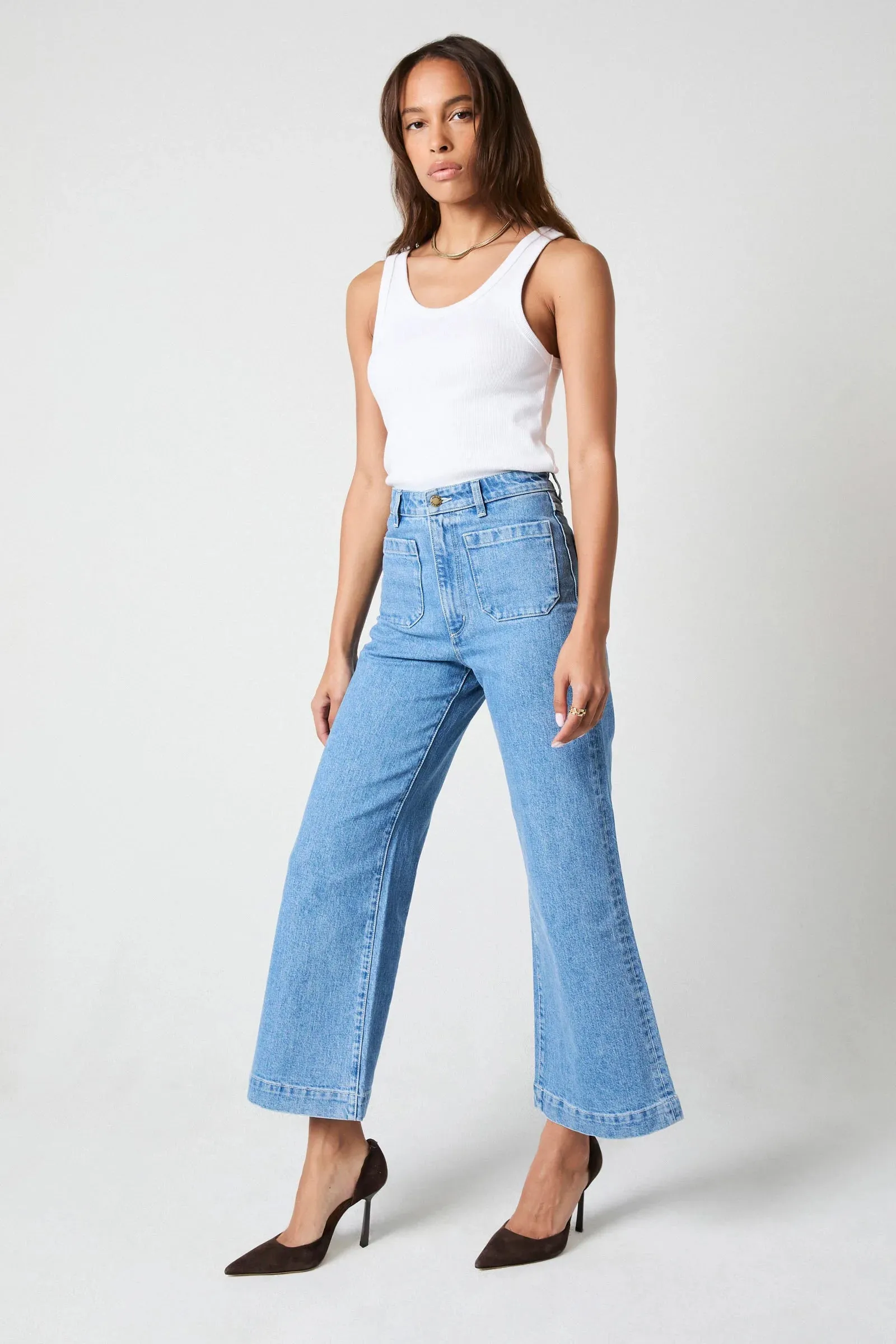 The Sailor Jean by Rolla's - Lily Blue - PLUS