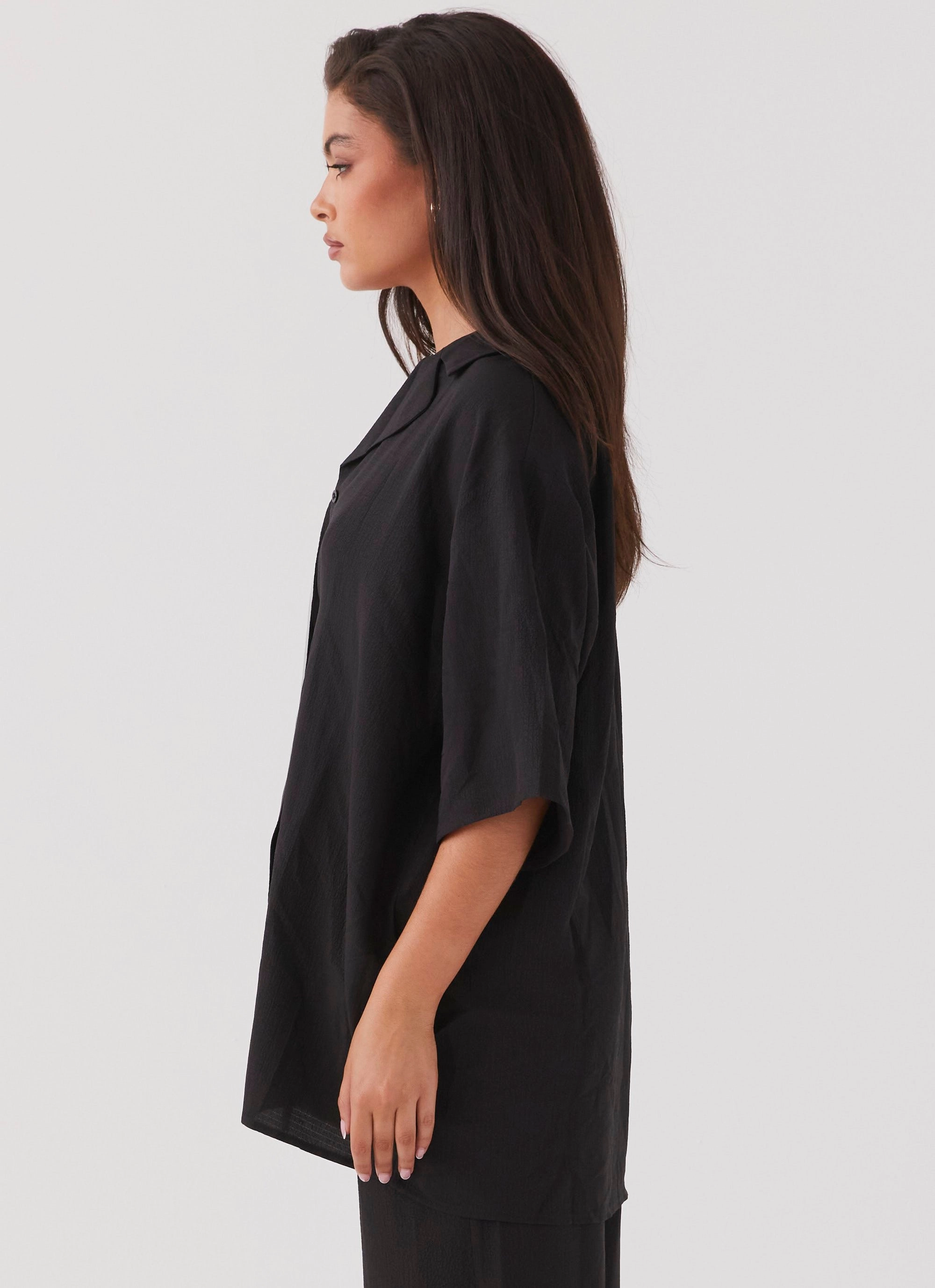 The Good Days Shirt - Black Compression Fit Design Rain Guard