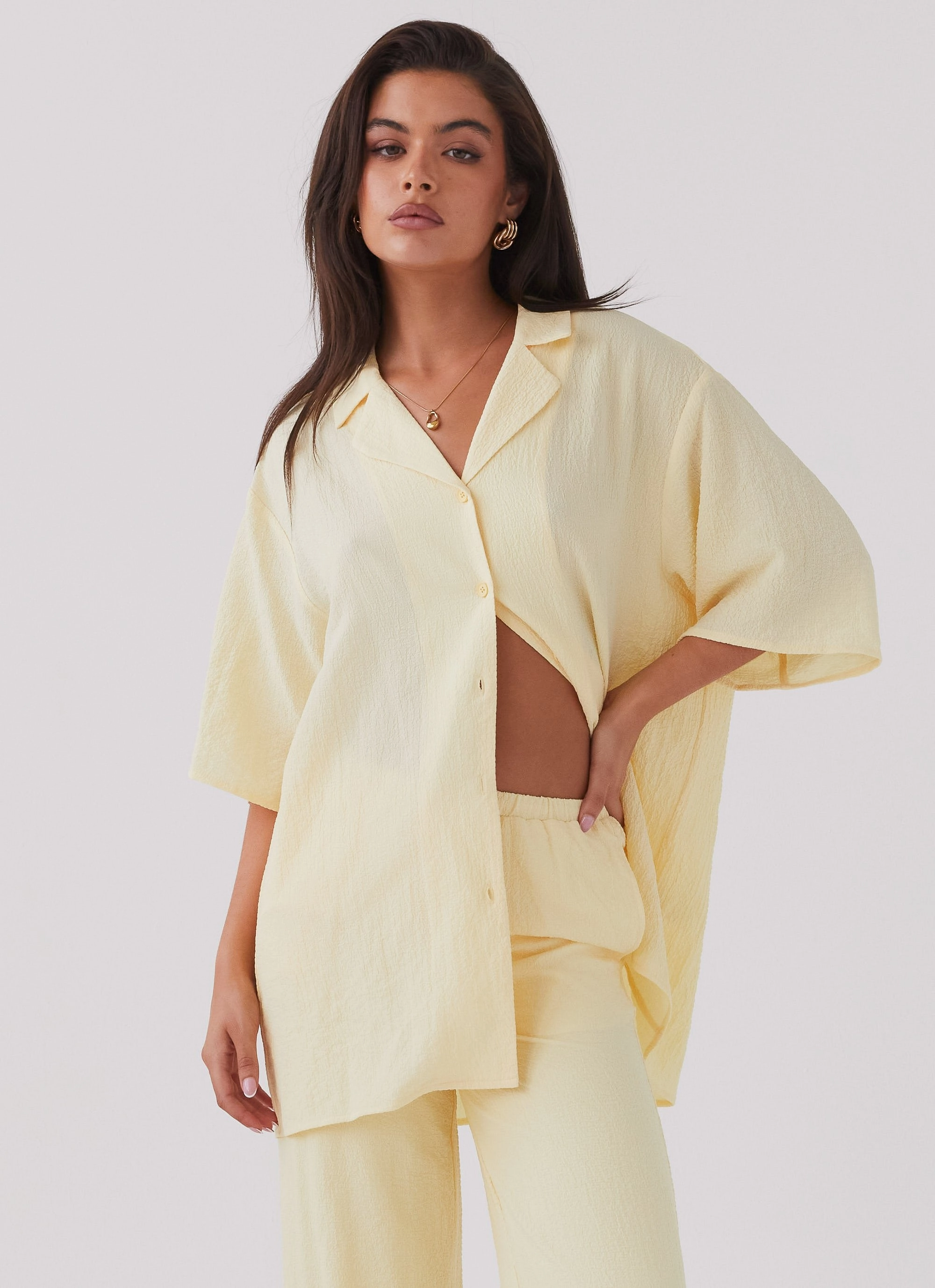 Dry Fast The Good Days Shirt - Lemon