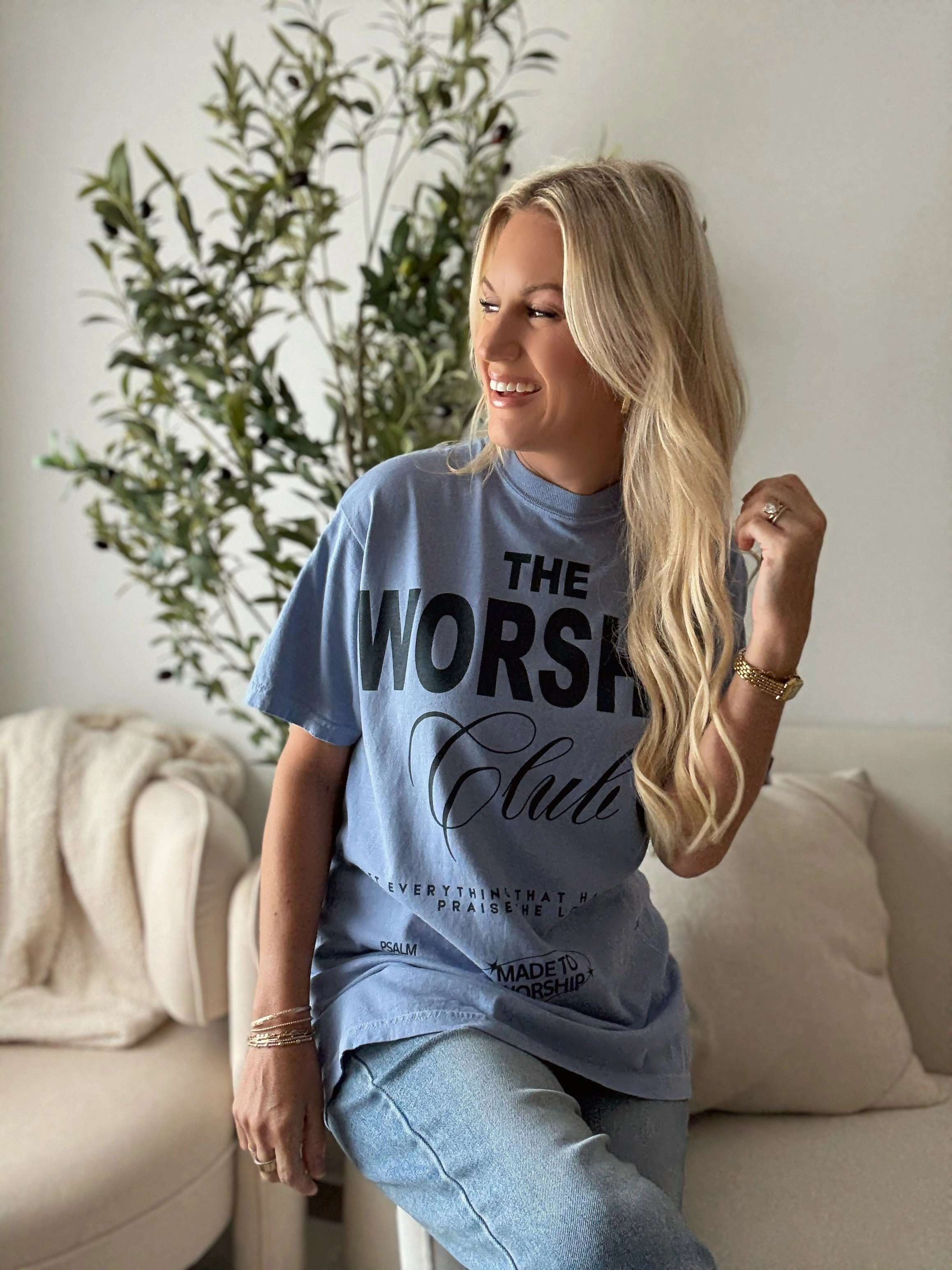 The Worship Club Tee VentilatedMesh AdjustableCuffs