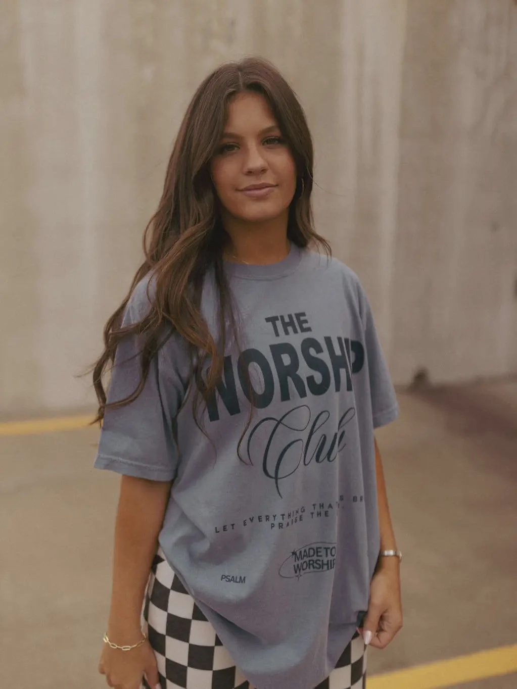 The Worship Club Tee Flowy Tunic