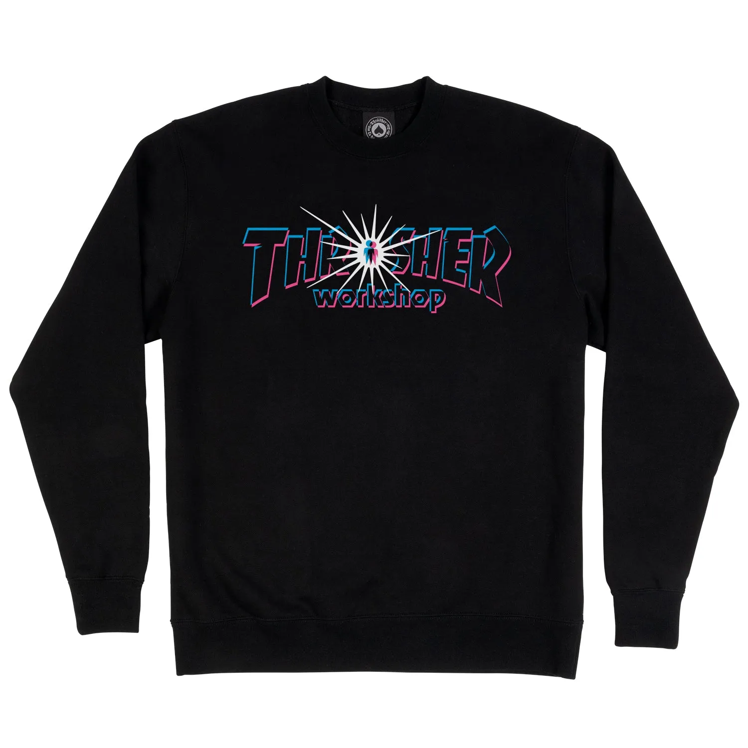 Thrasher x Alien Workshop Nova Crew - Black