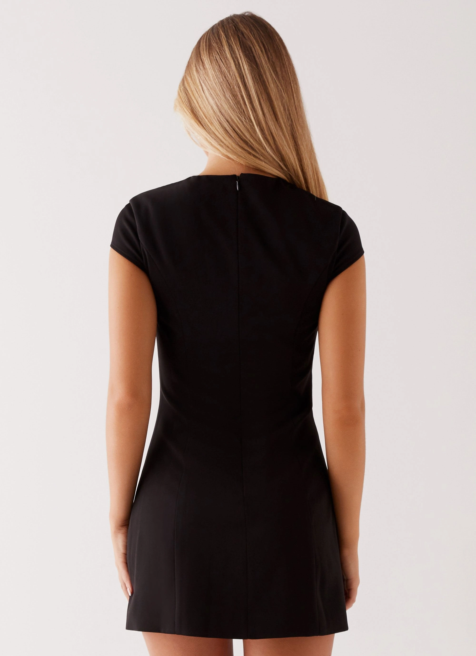Tia Mini Dress - Black All Purpose