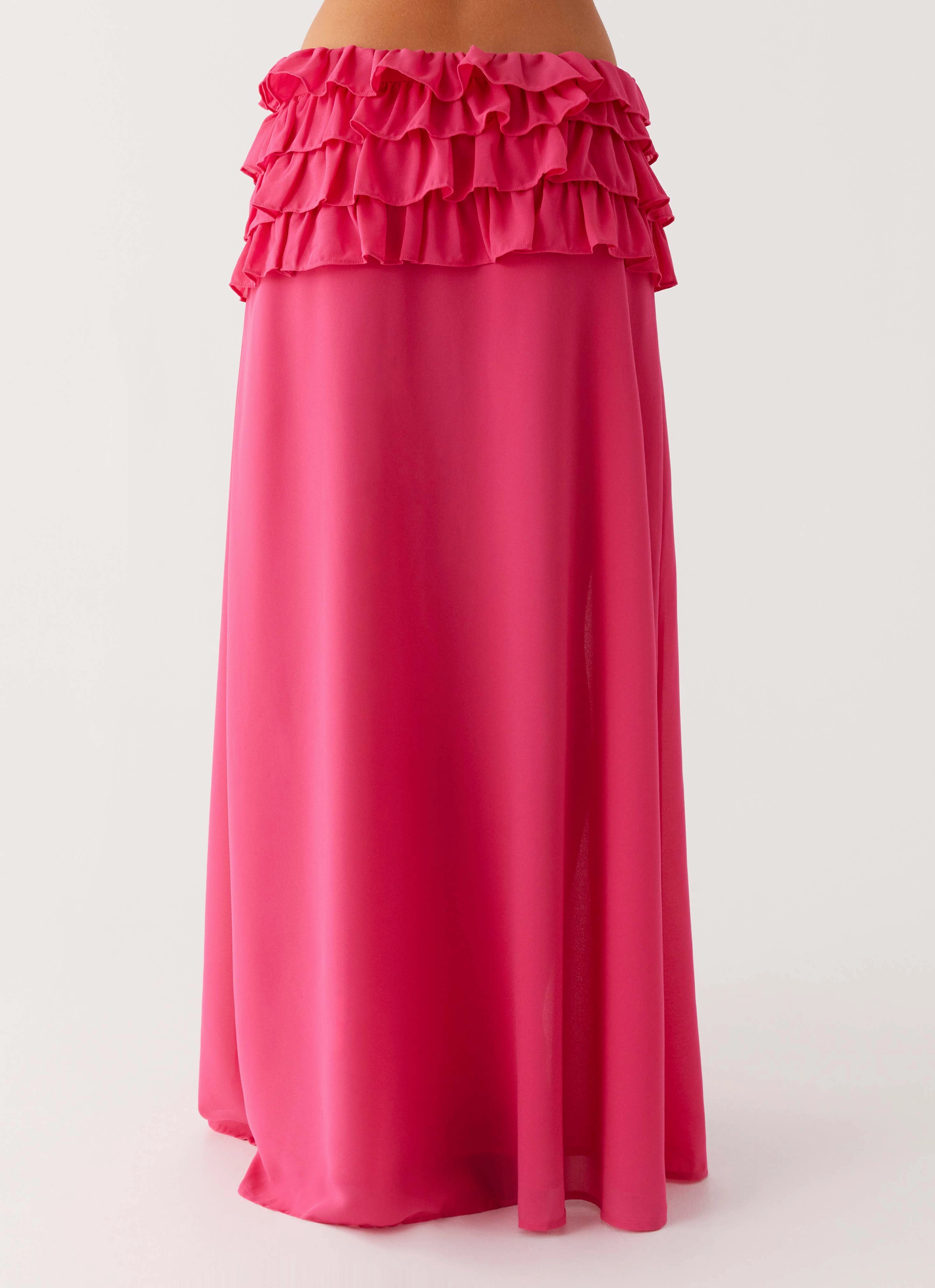 Solar Protective Coating Shirin Sarong - Hot Pink