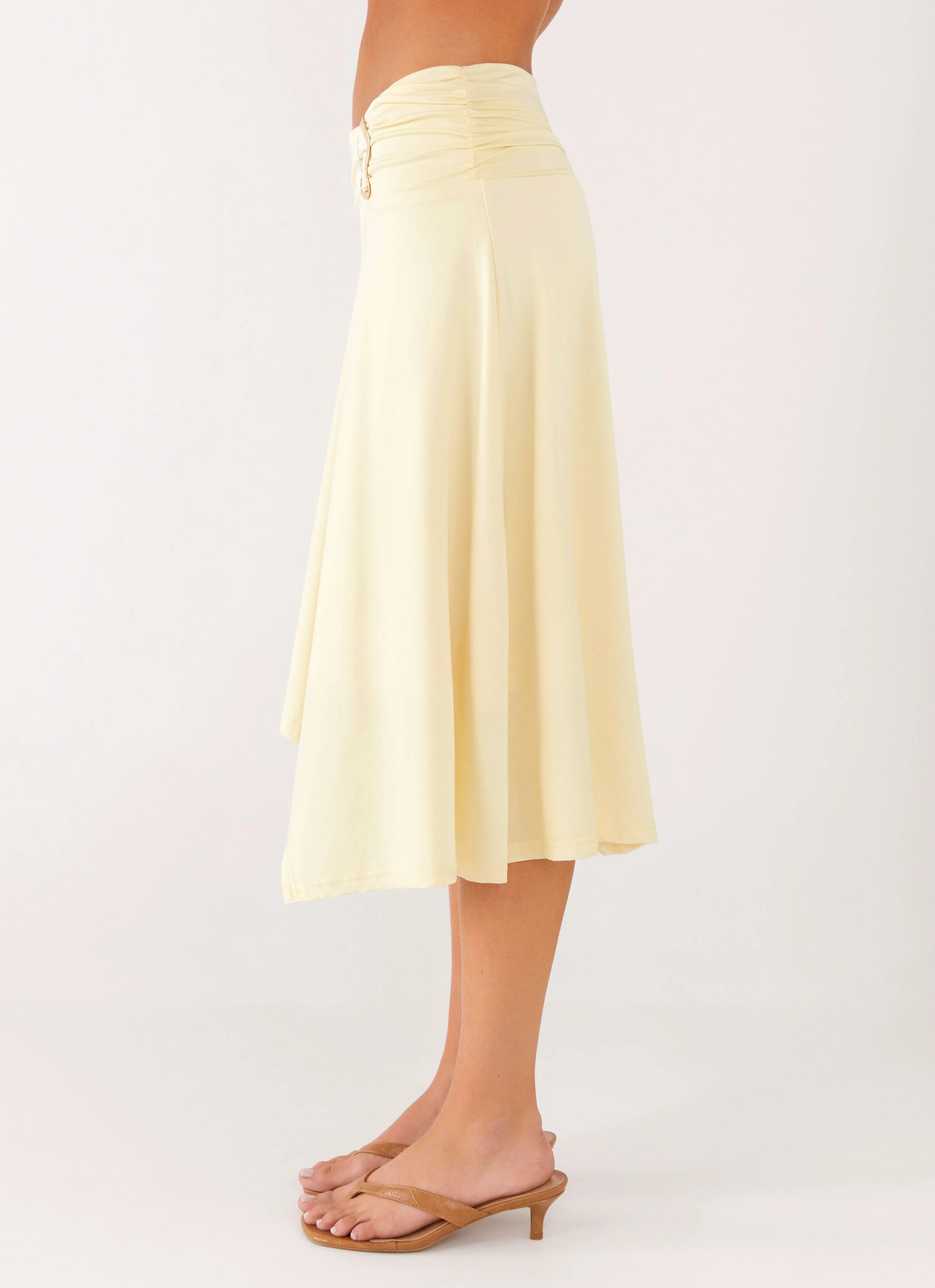 Brisa Midi Skirt - Butter Eco Friendly