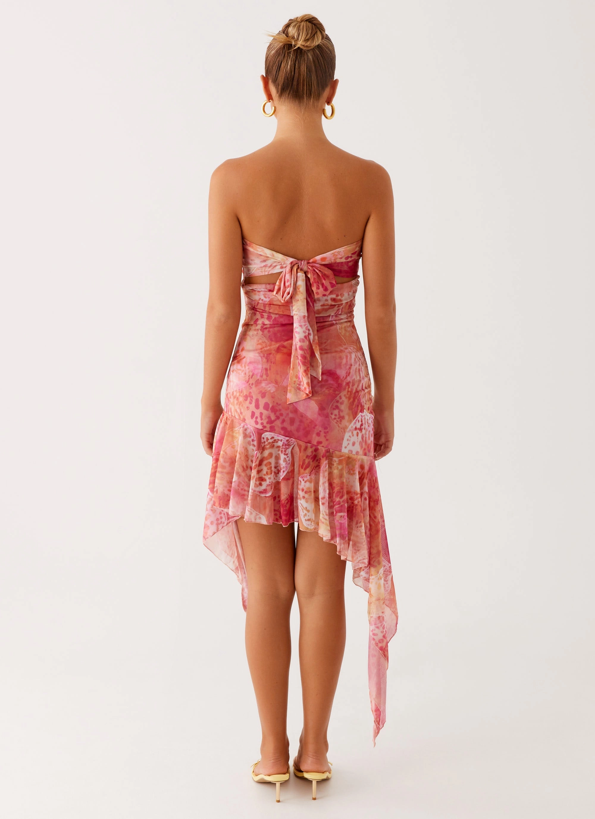 Easy Movement Brooks Mini Dress - Flamingo Fling