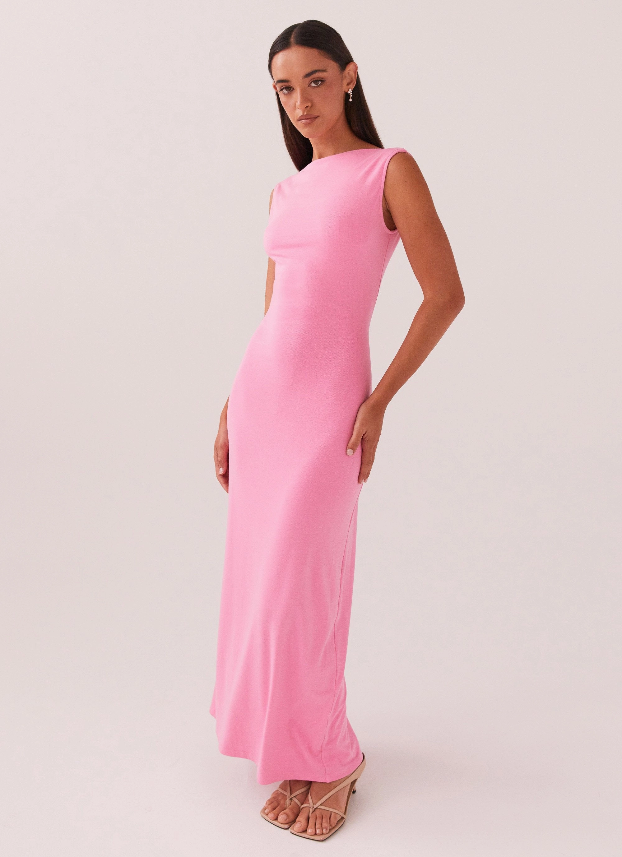 Japan Cool Walk Easy Celina Maxi Dress - Pink