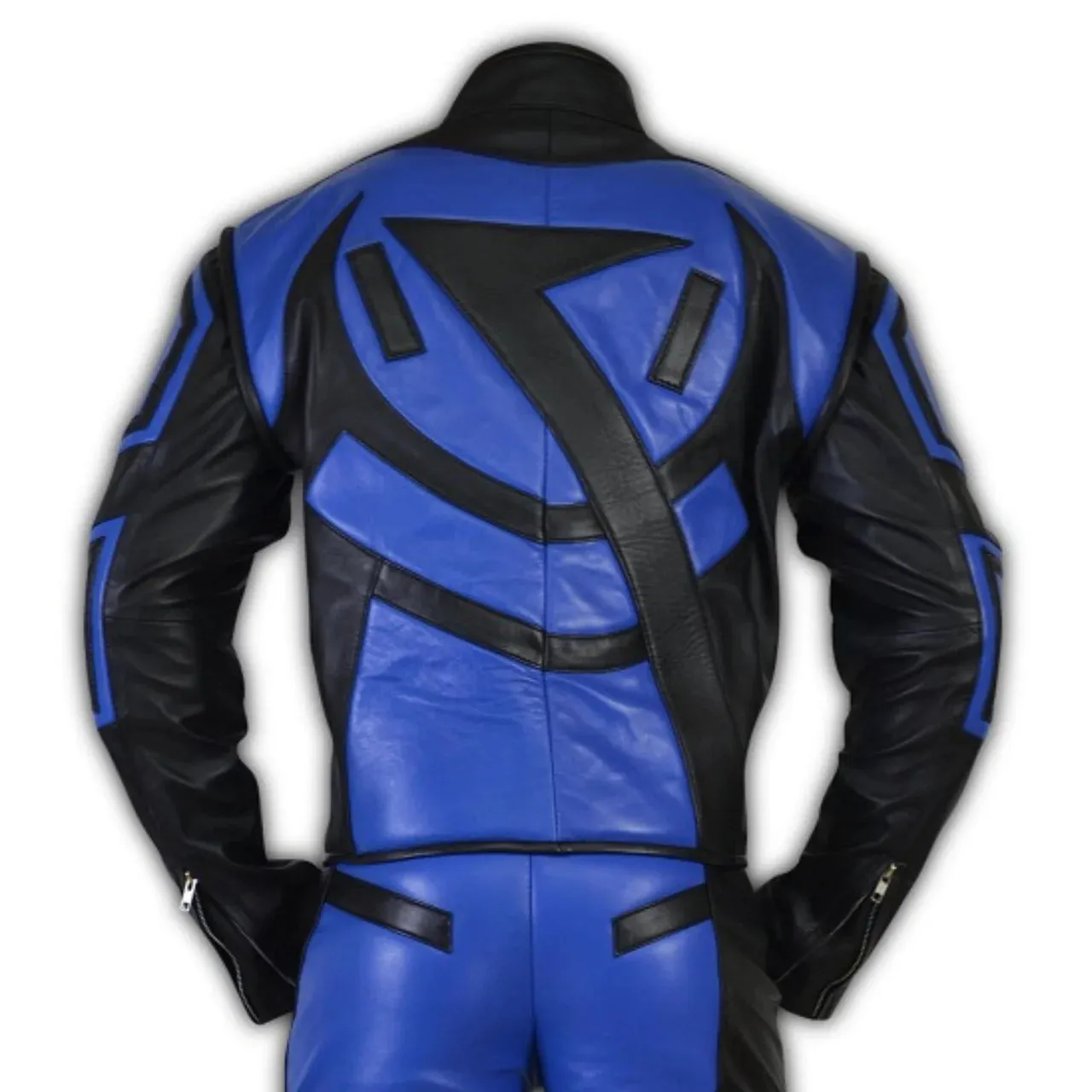 Tony Stark Iron Man Biker Leather Jacket