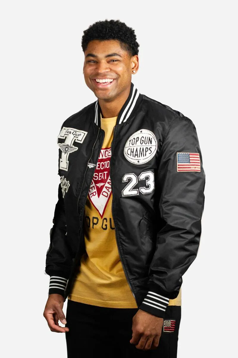 TOP GUN "FLYING LEGEND" NYLON JACKET | TGJ2323