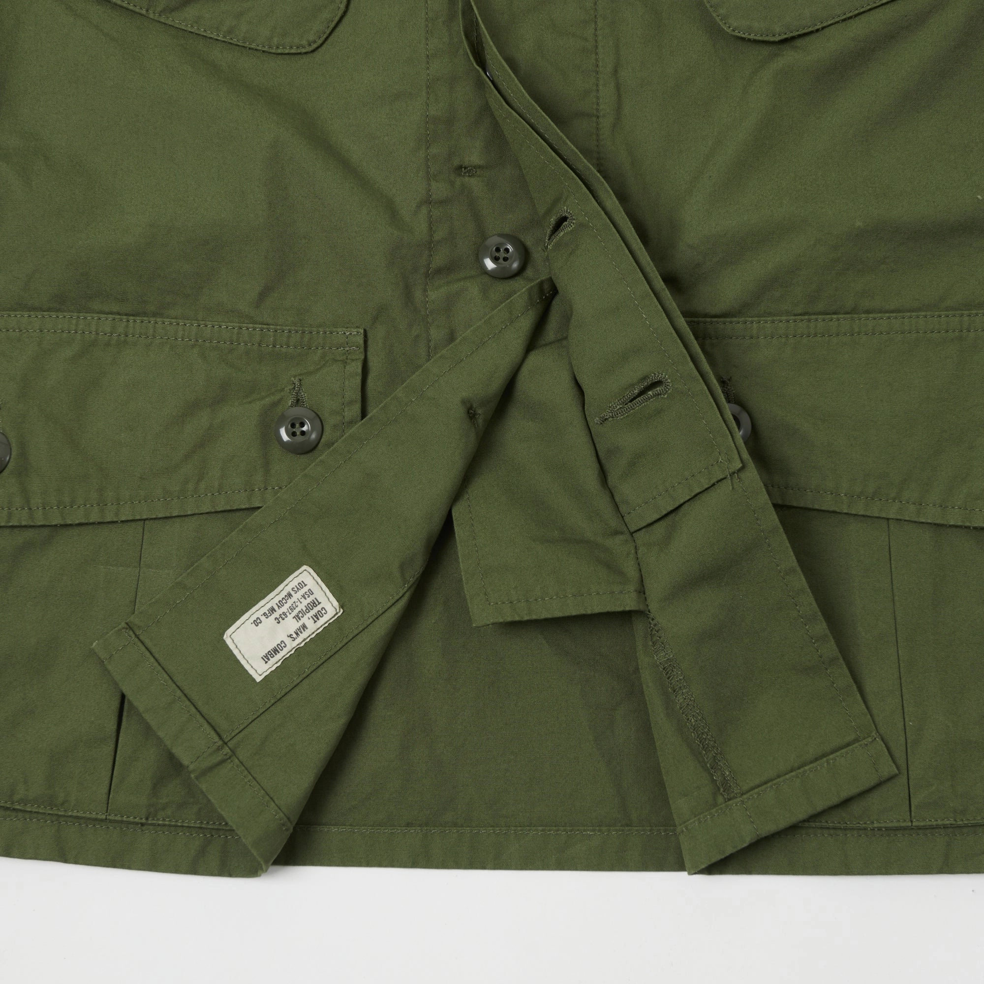 TOYS McCOY Jungle Fatigue Tropical Jacket - Olive