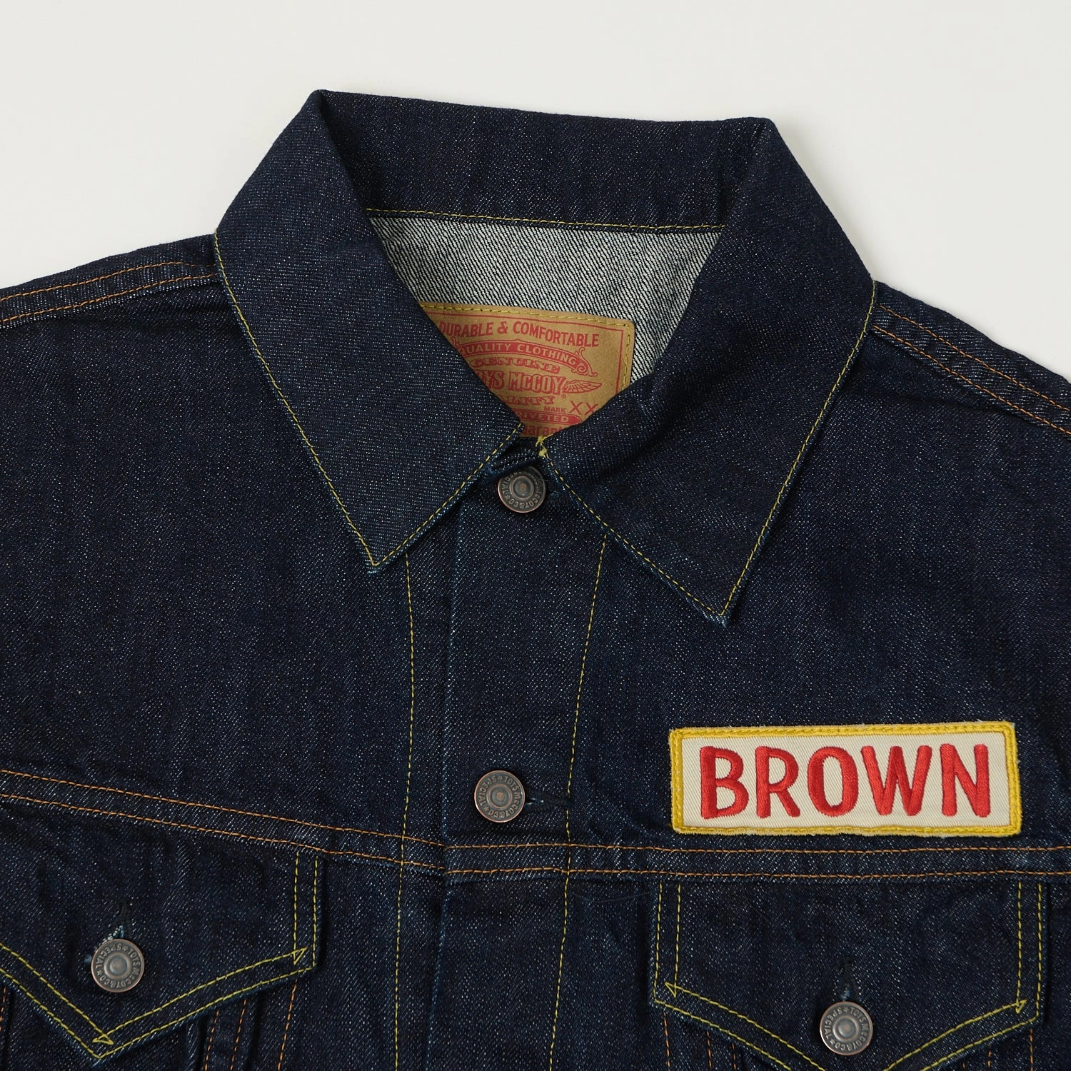 TOYS McCOY Snoopy 'Born Free! Santa Rosa' Lot. 687XX Type III Denim Jacket - One Wash