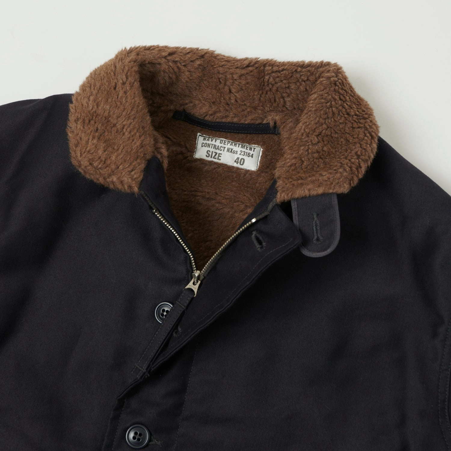 TOYS McCOY U.S. Navy N-1 Deck Jacket - Navy