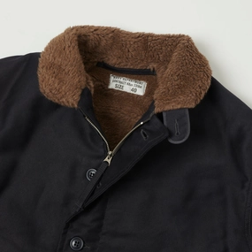 TOYS McCOY U.S. Navy N-1 Deck Jacket - Navy TOYS McCOY U.S. Navy N-1 Deck Jacket - Navy