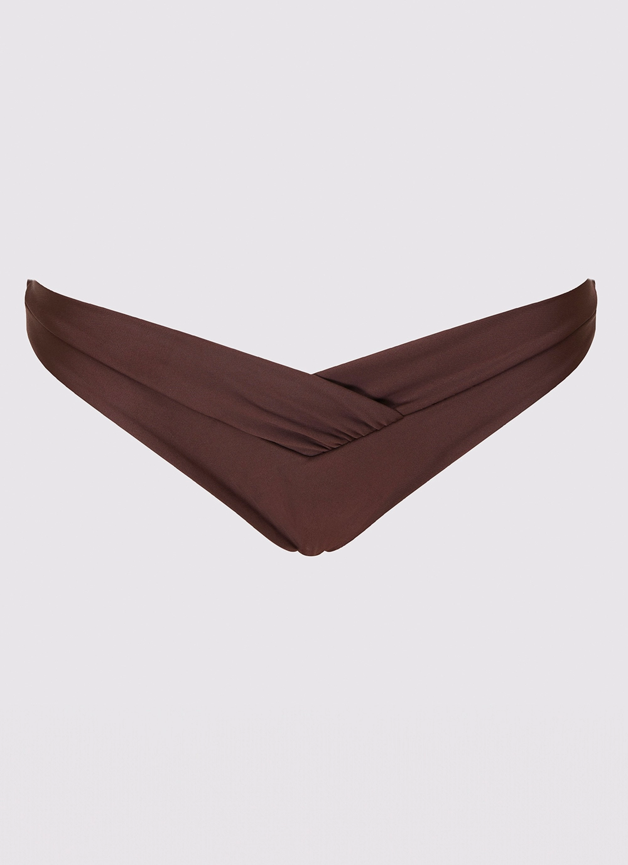 Delta Bikini Bottoms - Brown Supportive structure