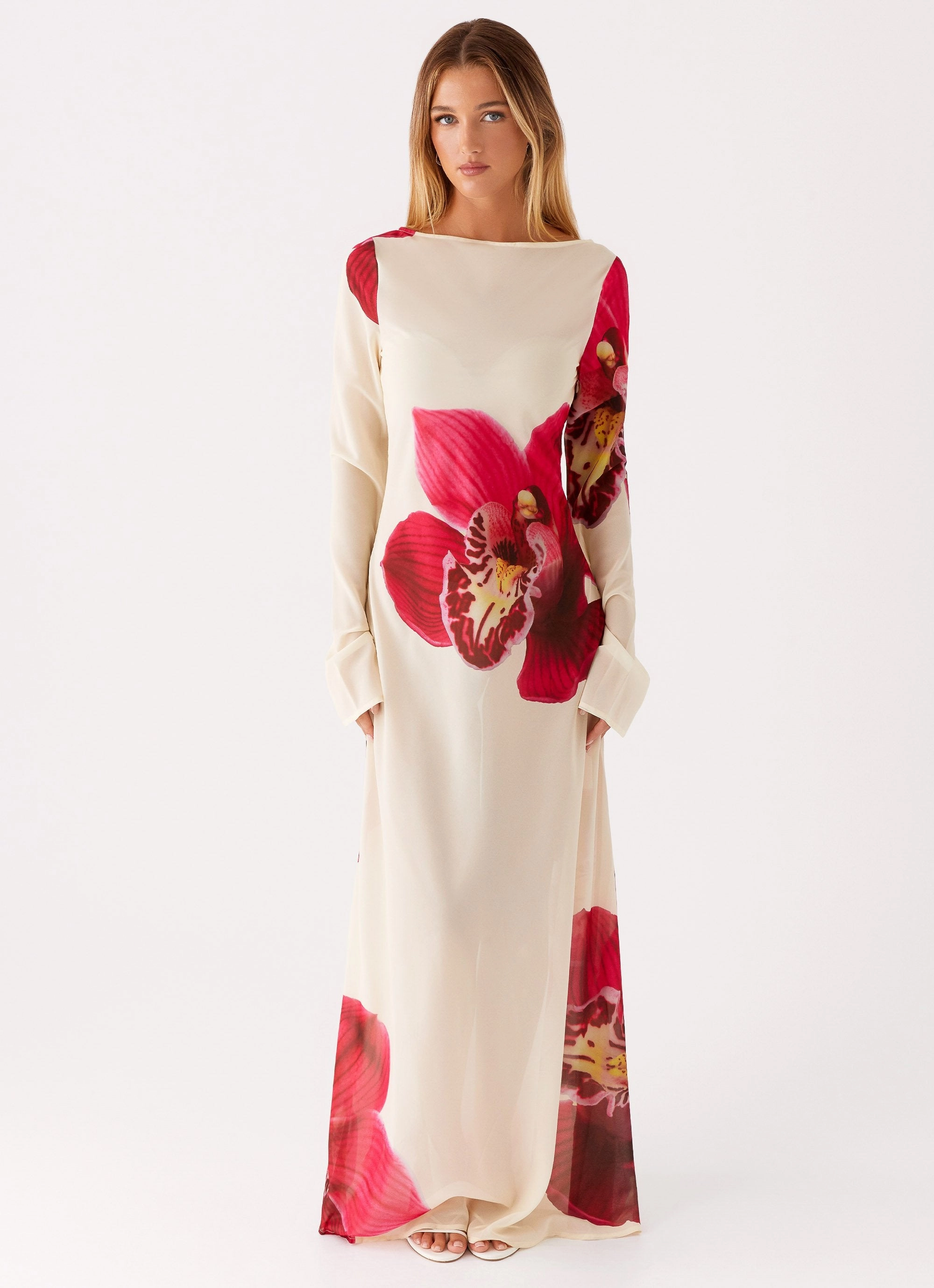 Lorde Maxi Dress - Orchid Yellow Sophisticated Vibe
