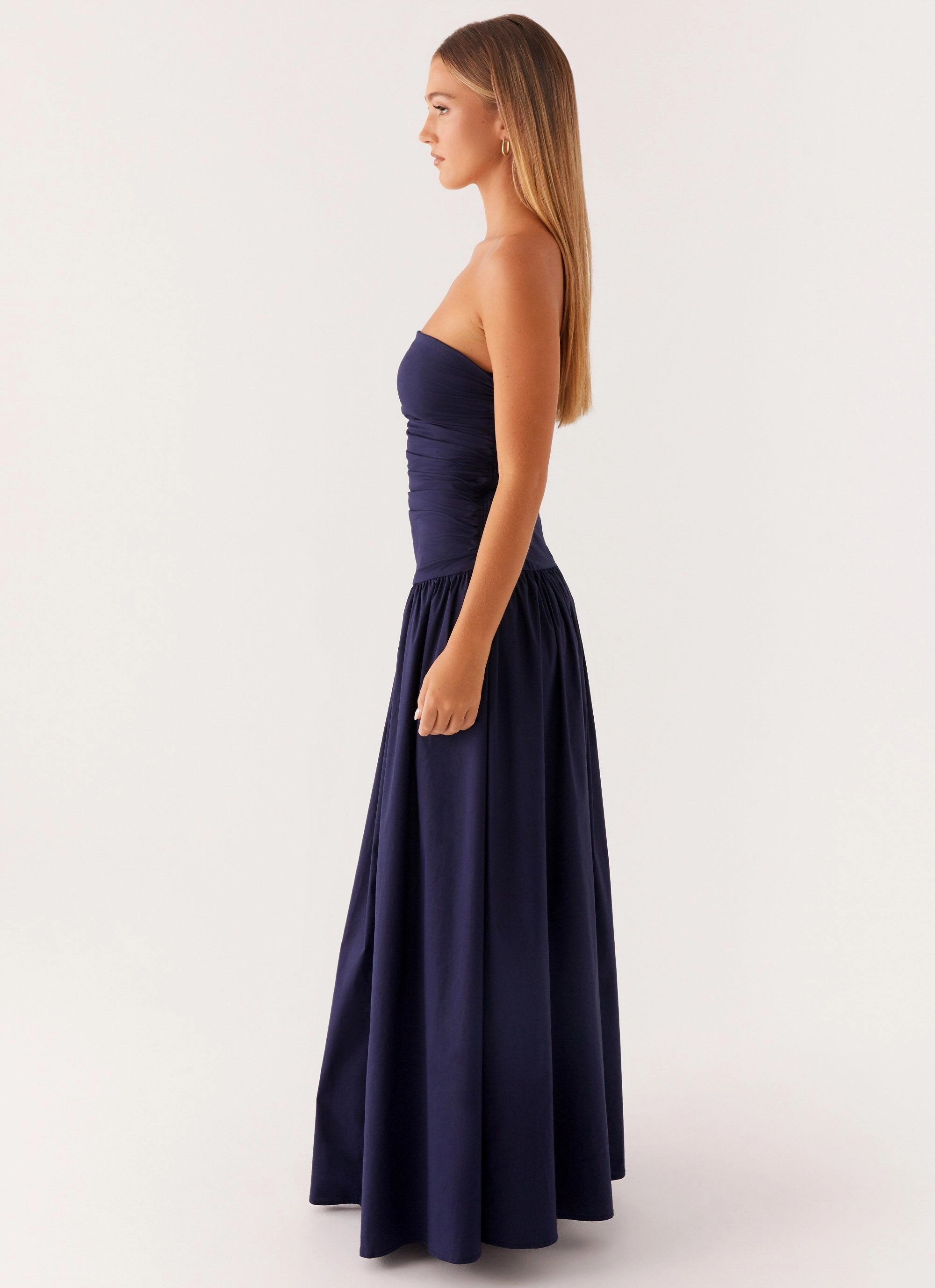 Carmel Maxi Dress - Navy All-Purpose Comfort