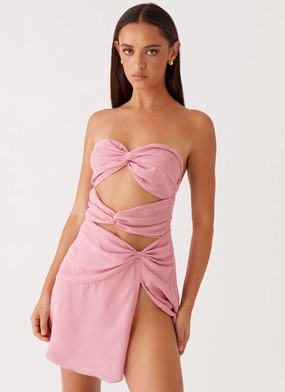 Trendy Sets Coco Haven Mini Dress - Pink Coco Haven Mini Dress - Pink Sophisticated cocktail dress