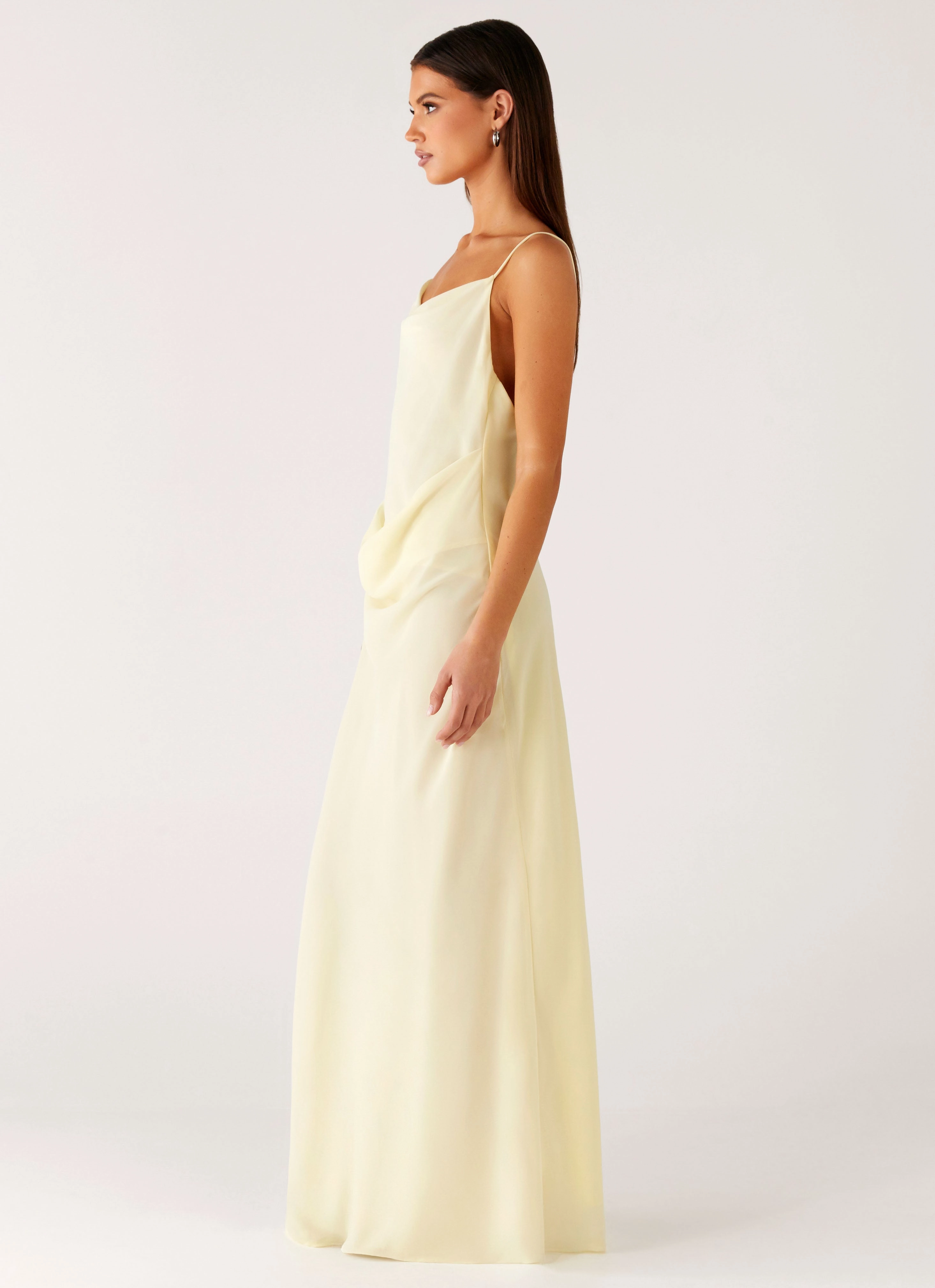 garden party Oliana Maxi Dress - Yellow