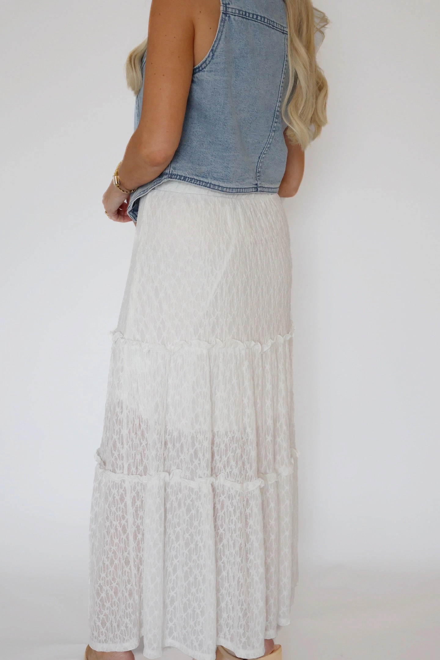 MultiPanelBreathability Tristan Maxi Skirt