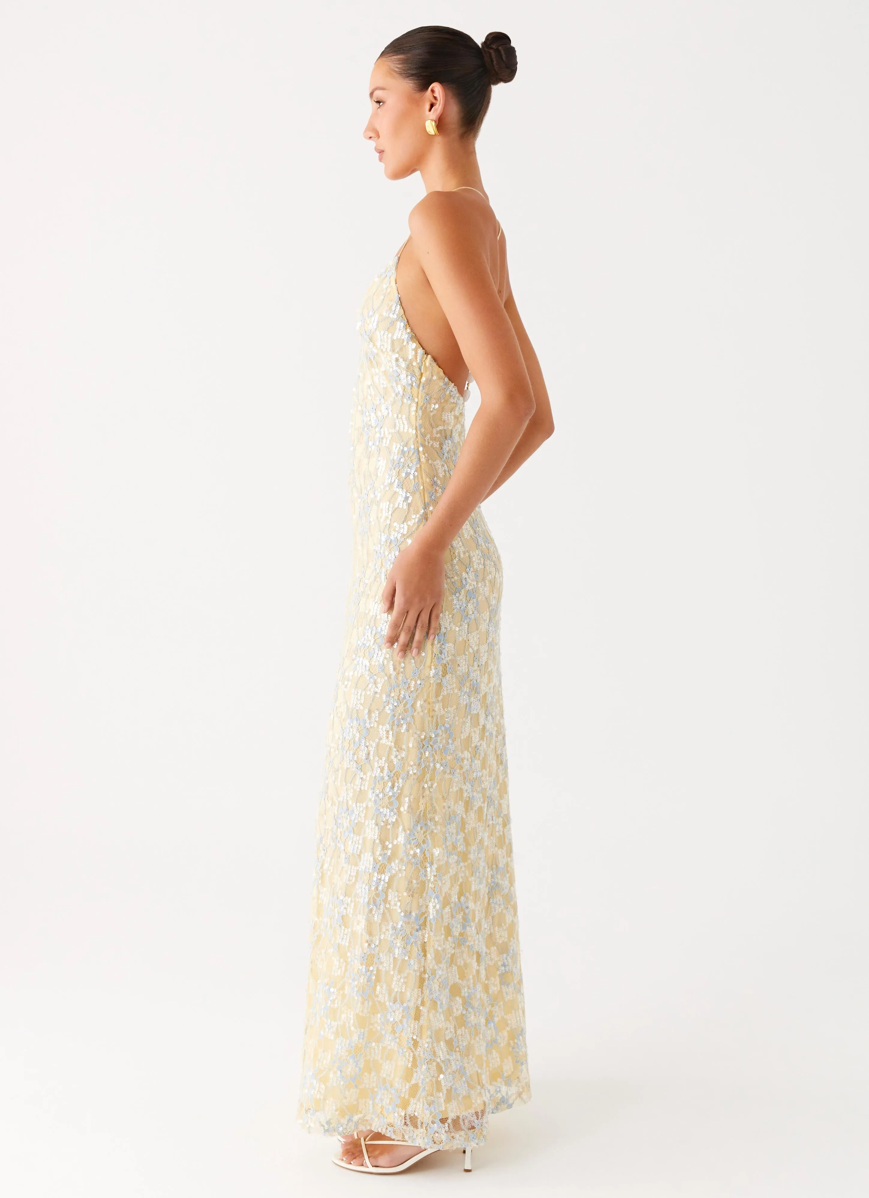Truly Mine Maxi Dress - Yellow Smart Casual