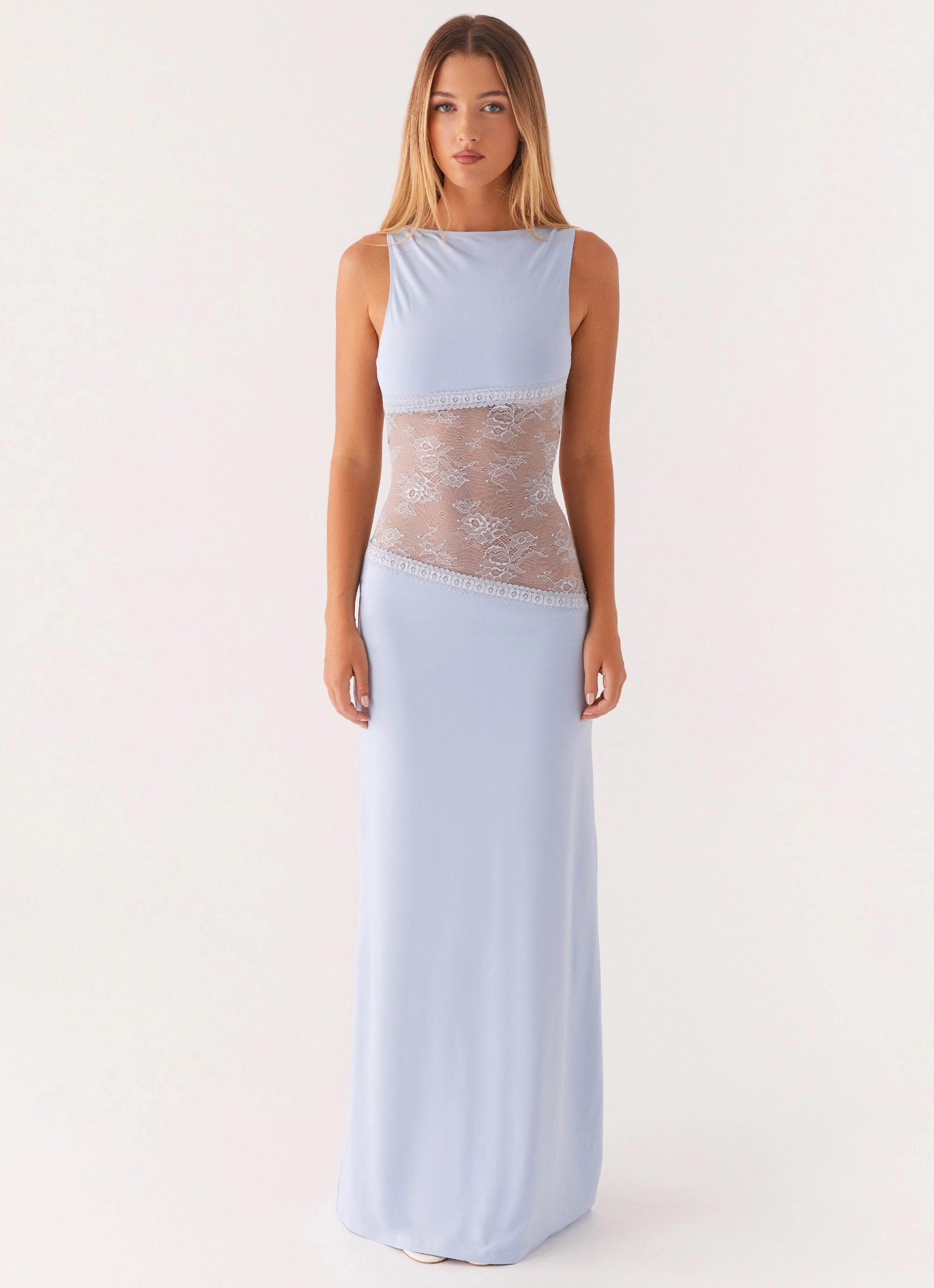 Lucinda Maxi Dress - Blue Kind Light