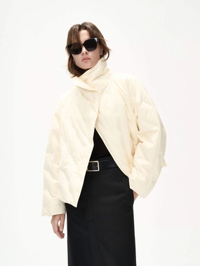 Turtleneck Quilted Down Jacket Turtleneck Quilted Down Jacket